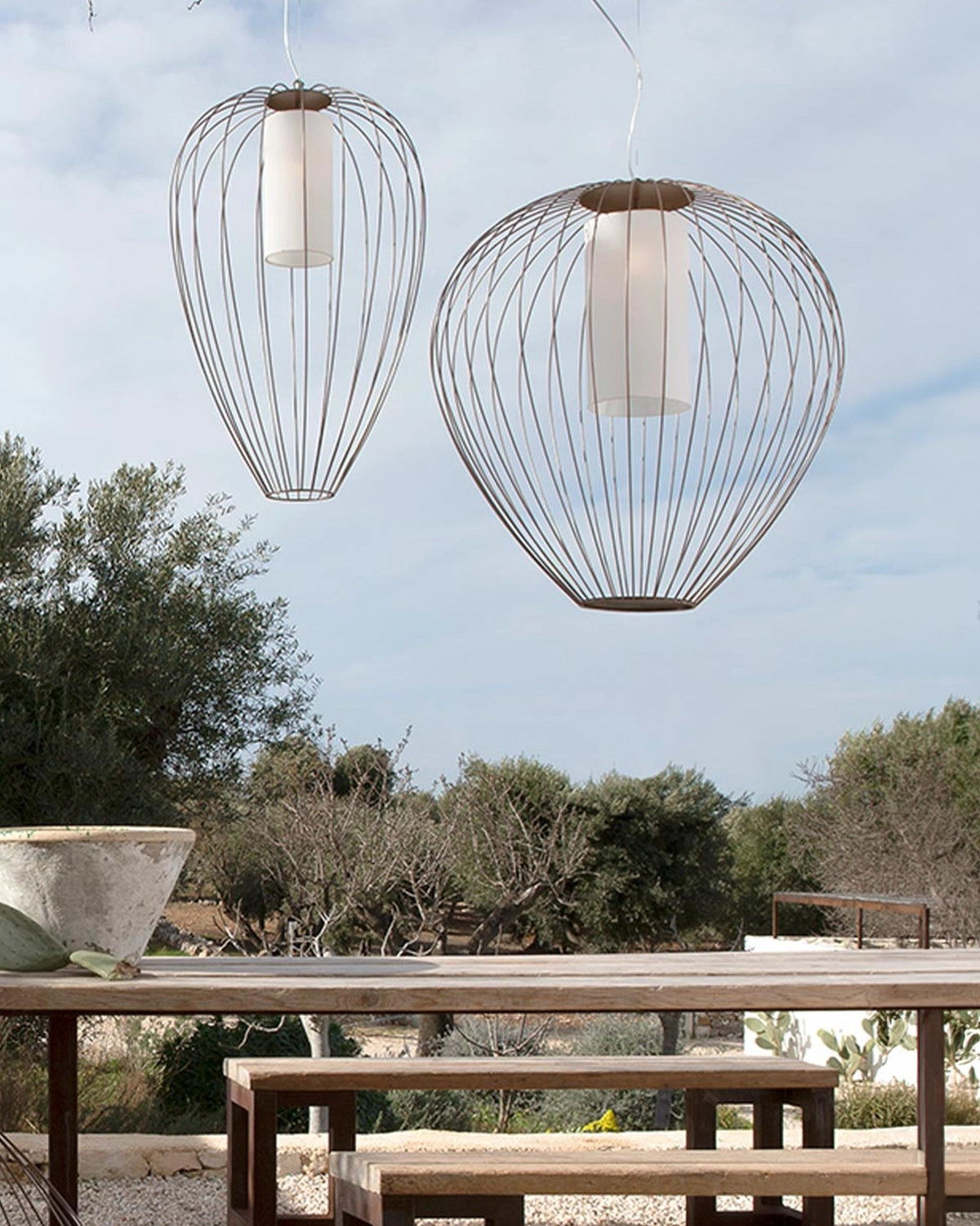 Cell Outdoor Pendant Light