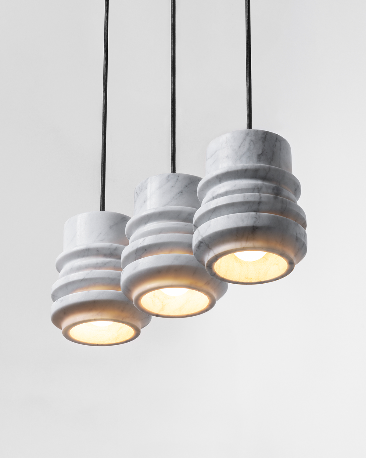 Circle Marble Pendant Light