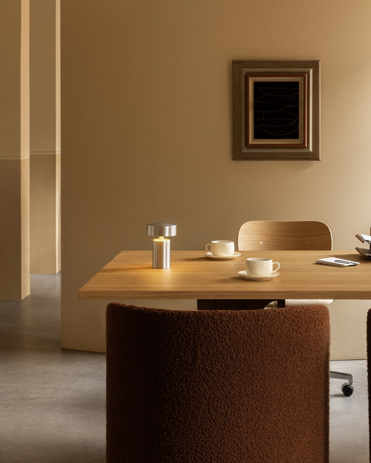 Column Portable Table Lamp