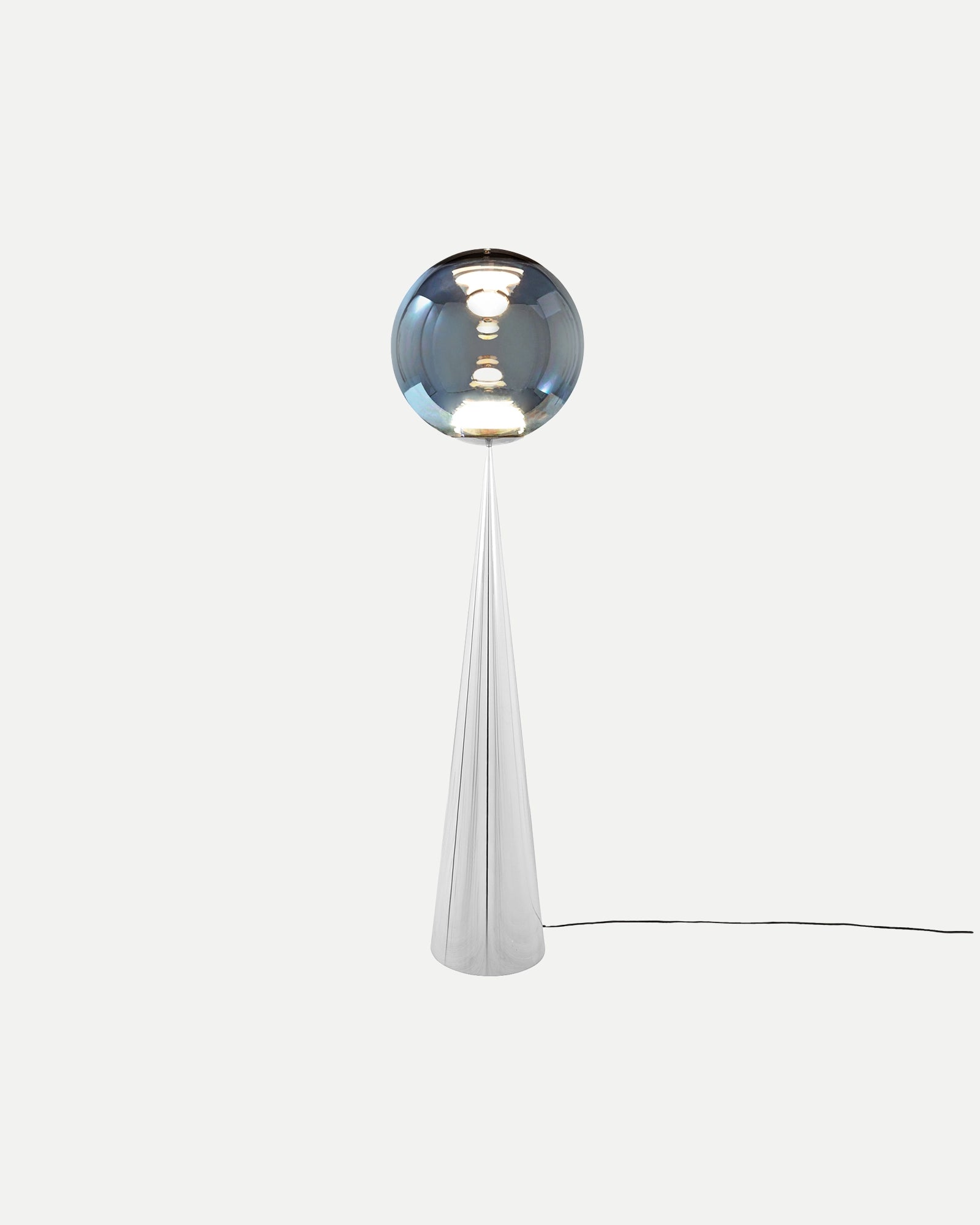 Globe Cone Fat Floor Lamp