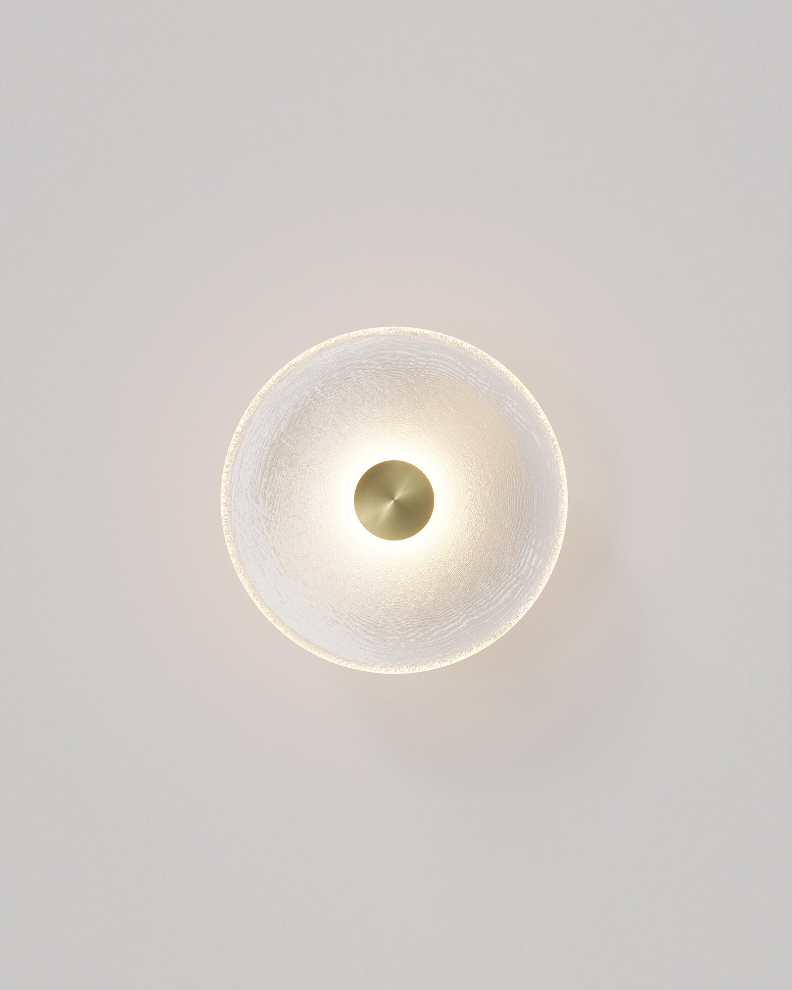 Coral Frosted Wall Light