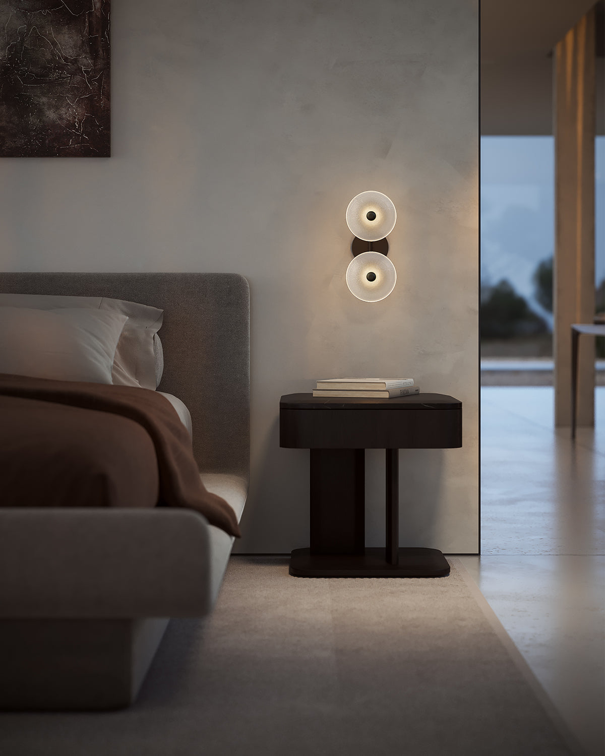Coral Duo Rod Wall Light