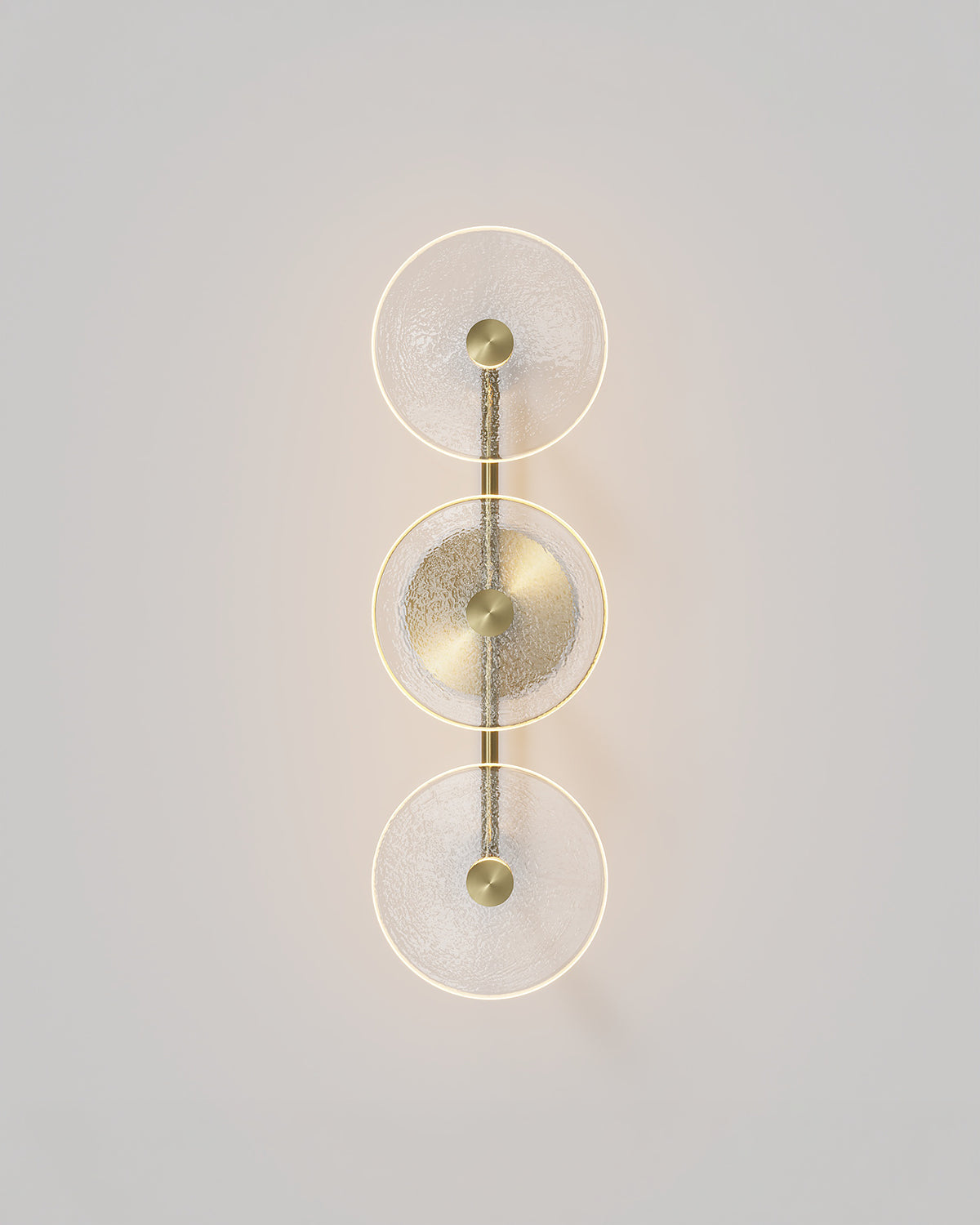 Coral Trio Rod Centred Wall Light