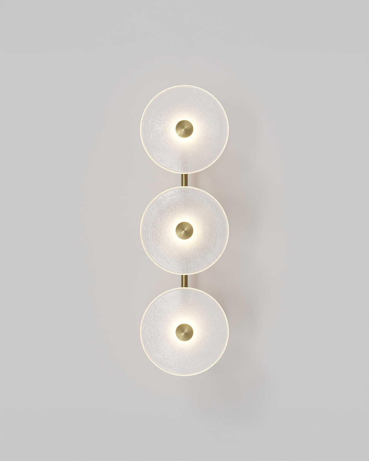 Coral Trio Rod Centred Wall Light