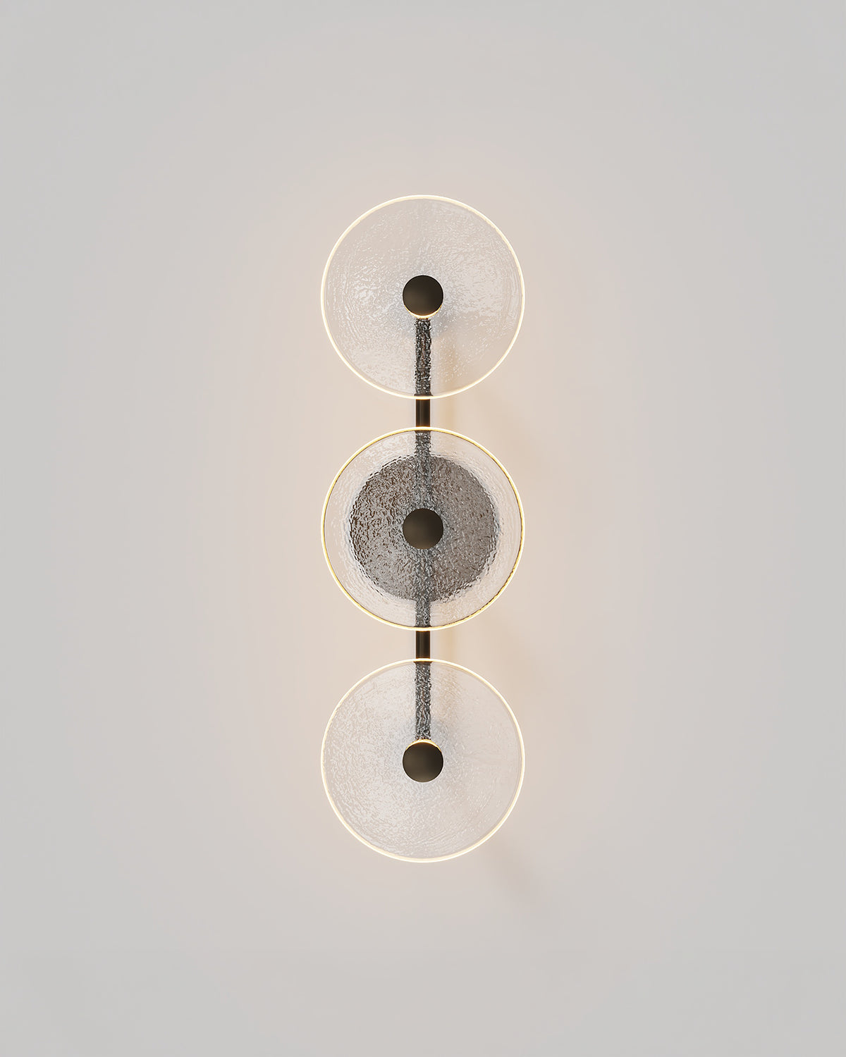 Coral Trio Rod Centred Wall Light