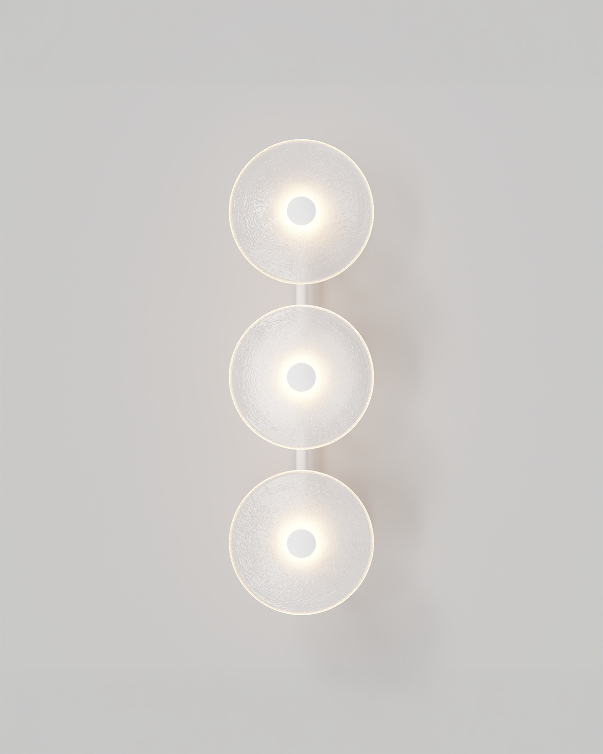 Coral Trio Rod Centred Wall Light