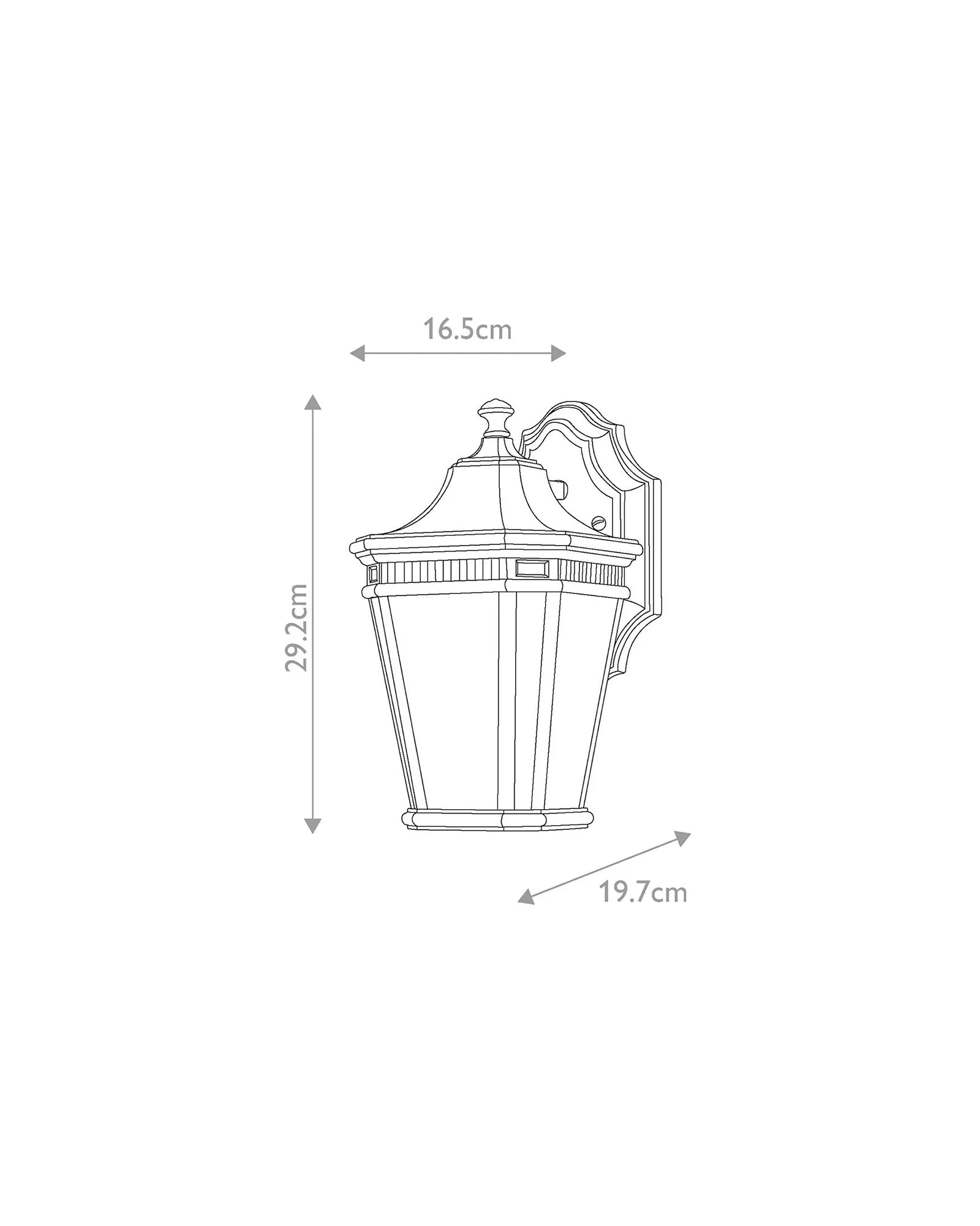 Cotswold Lane Lantern Wall Light