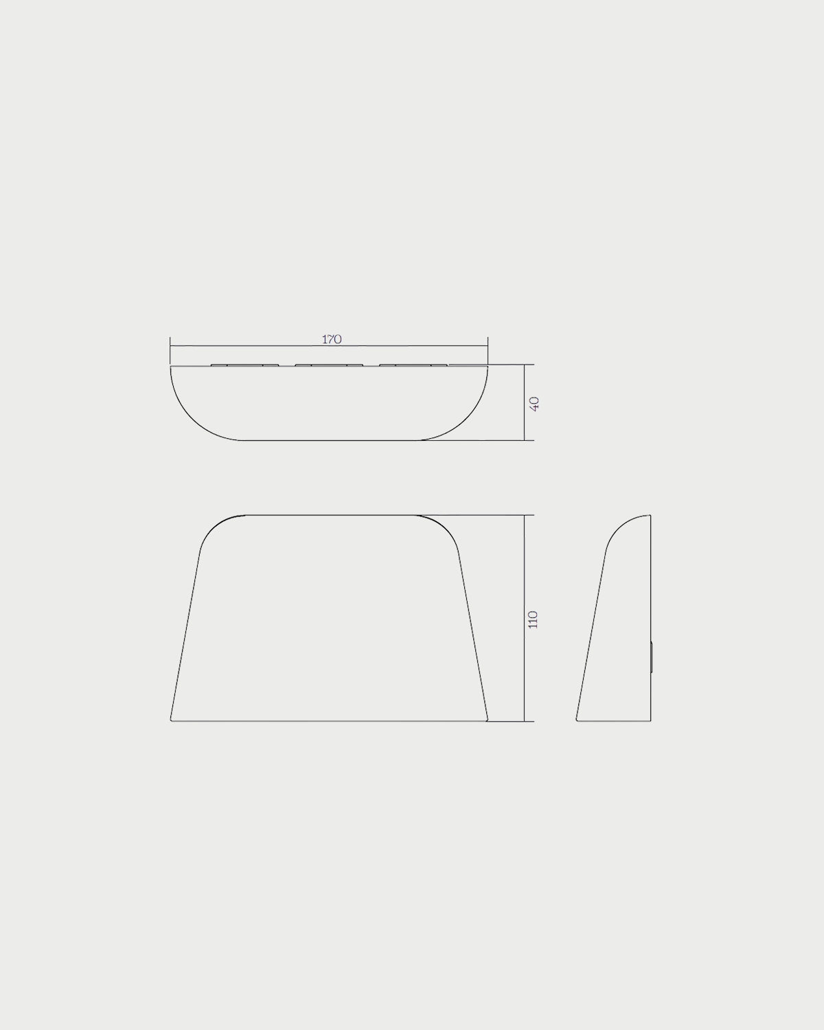 Cove Wall Light- Horizontal