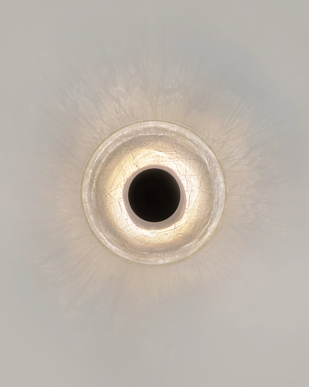 Crackle Wall Light