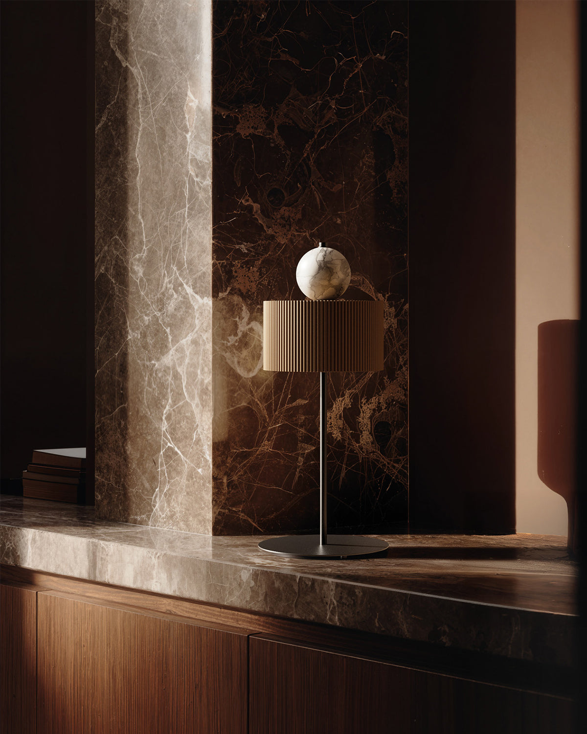 Curn Table Lamp