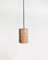 Cylinder Ochre Pendant Light