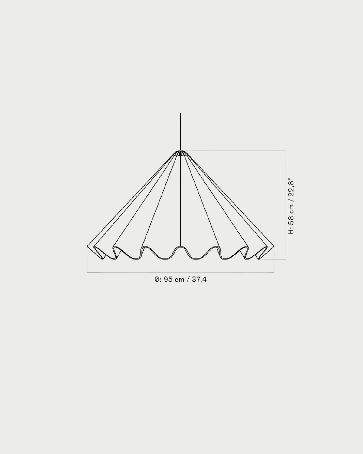 Dancing Pendant Light