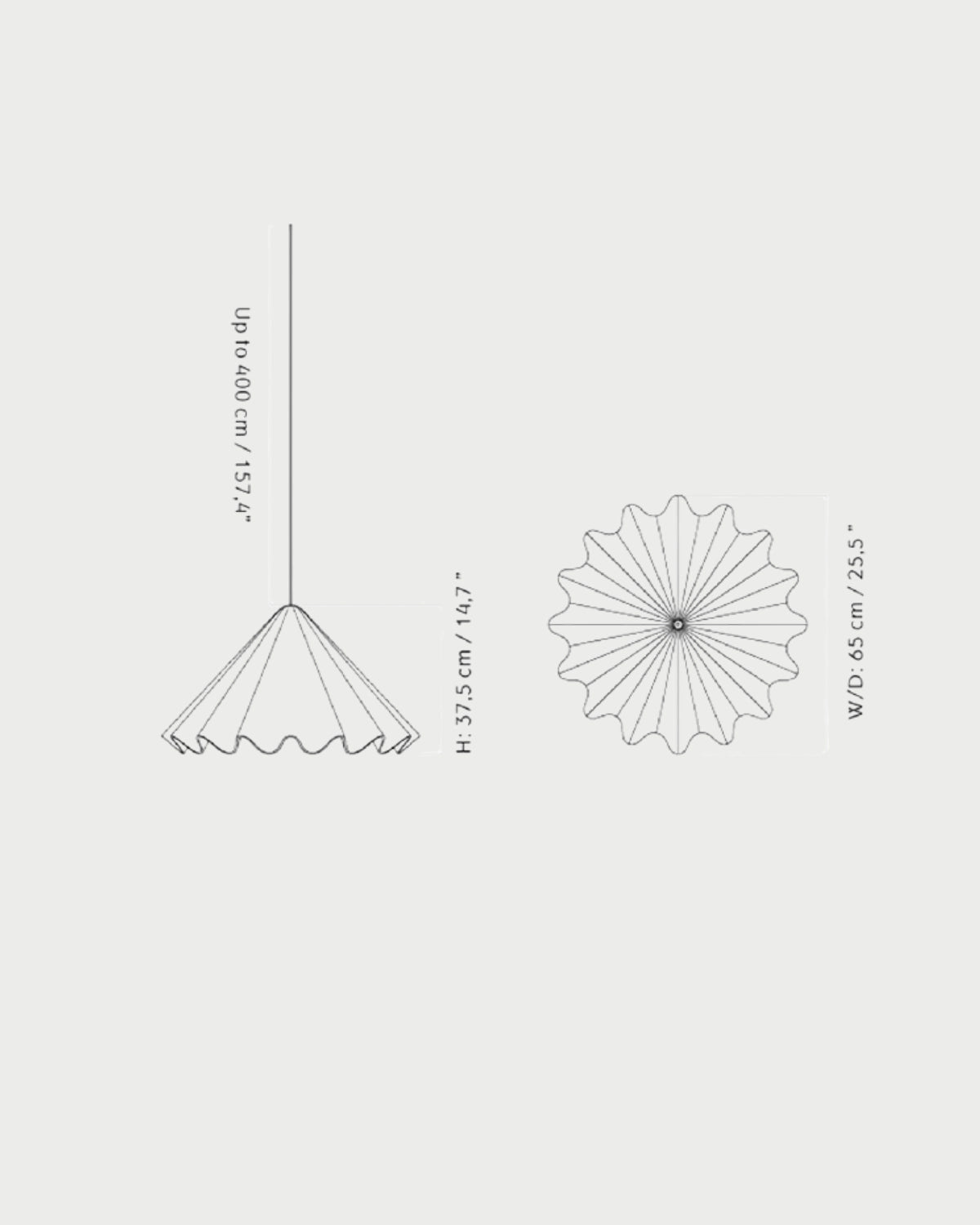 Dancing Pendant Light