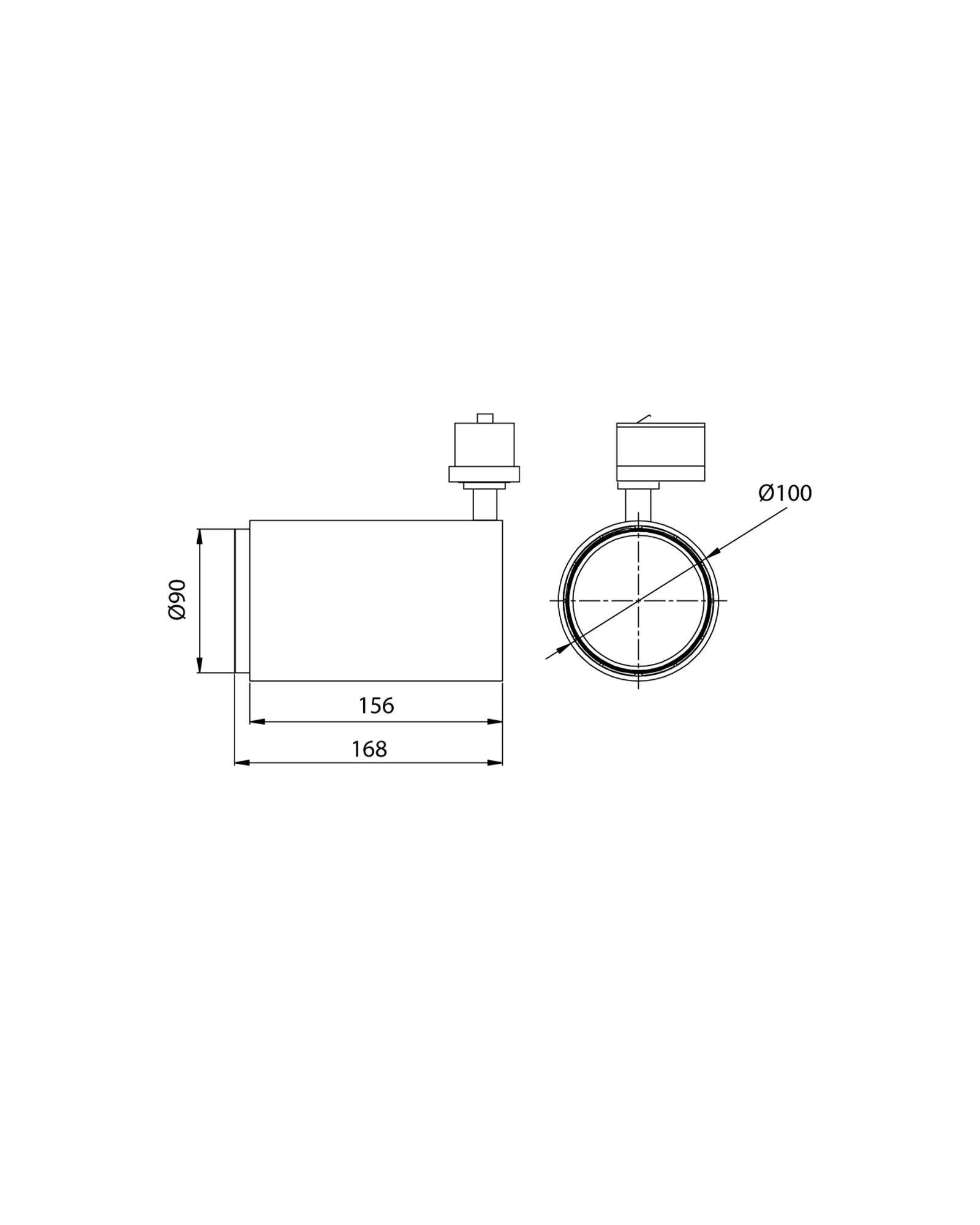 Deko 3 Circuit Track Light