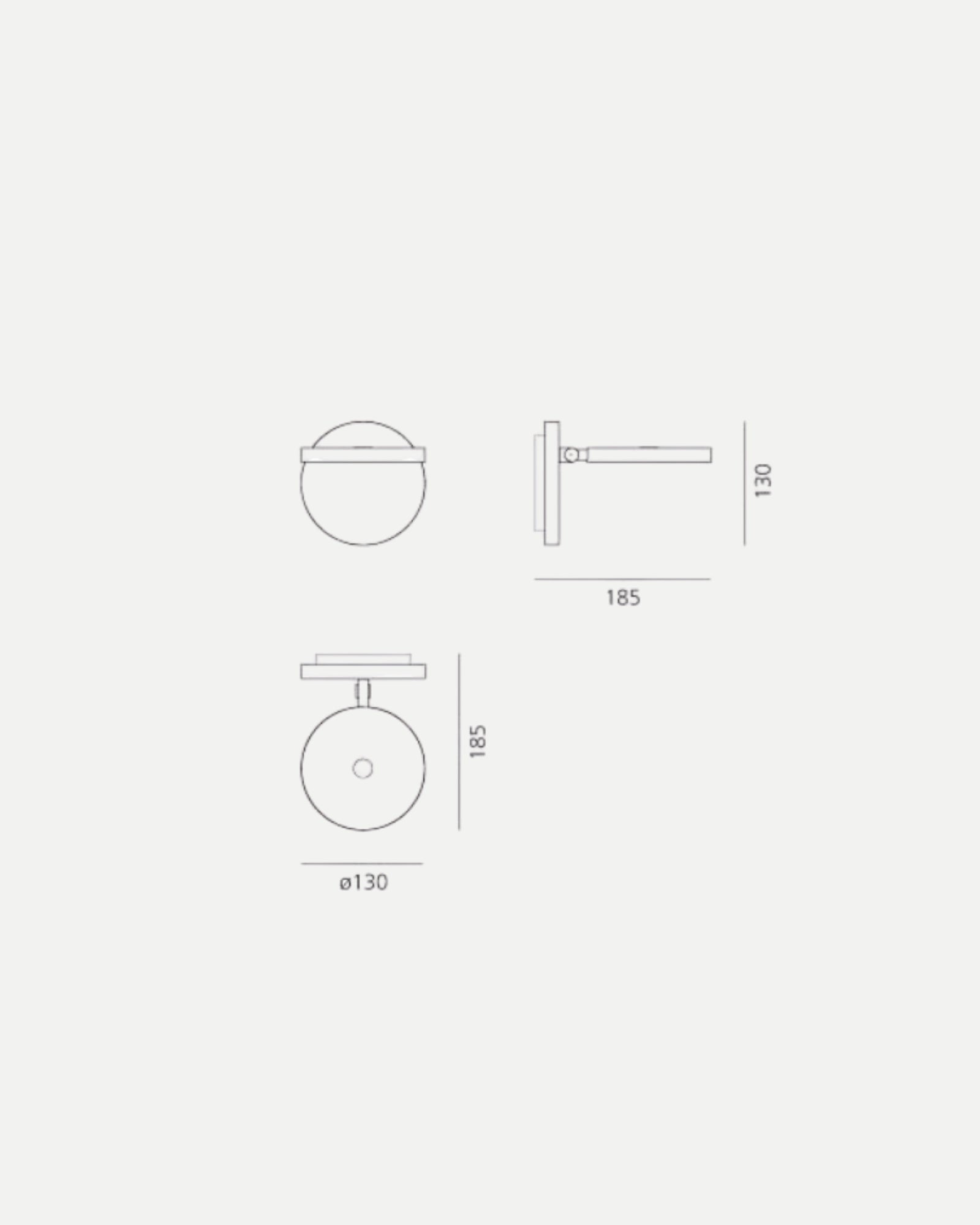Demetra Faretto Wall Light
