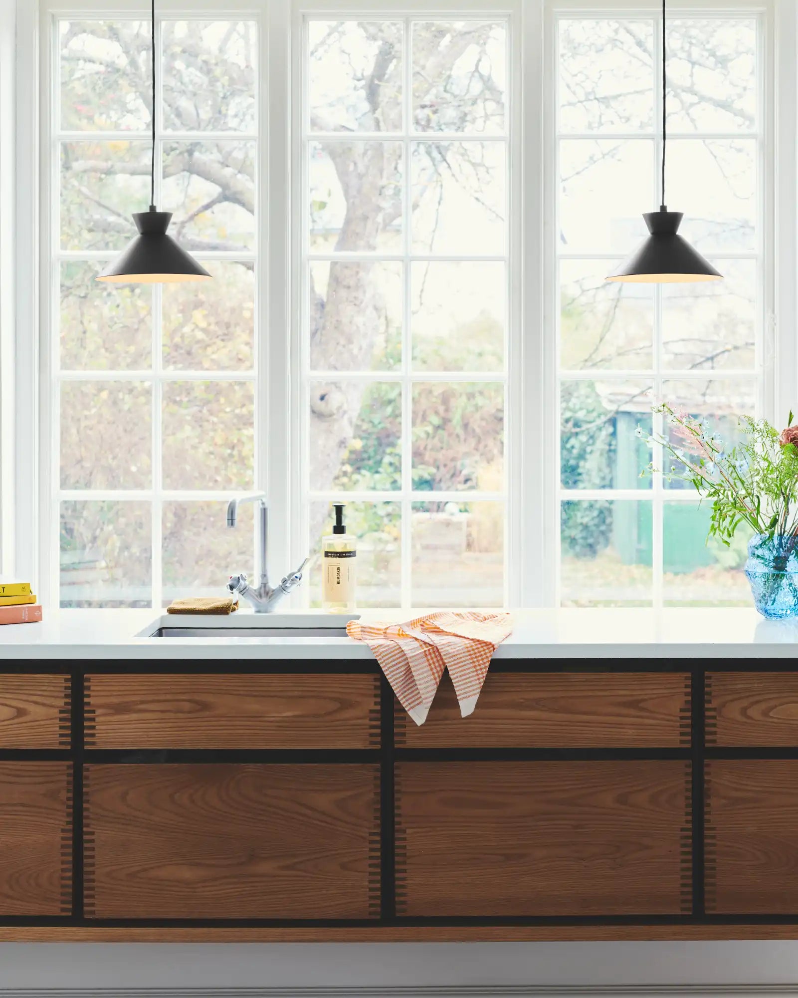 Dial Mini Pendant Light by Nordlux Lighting featured within a contemporary kitchen | Nook Collections