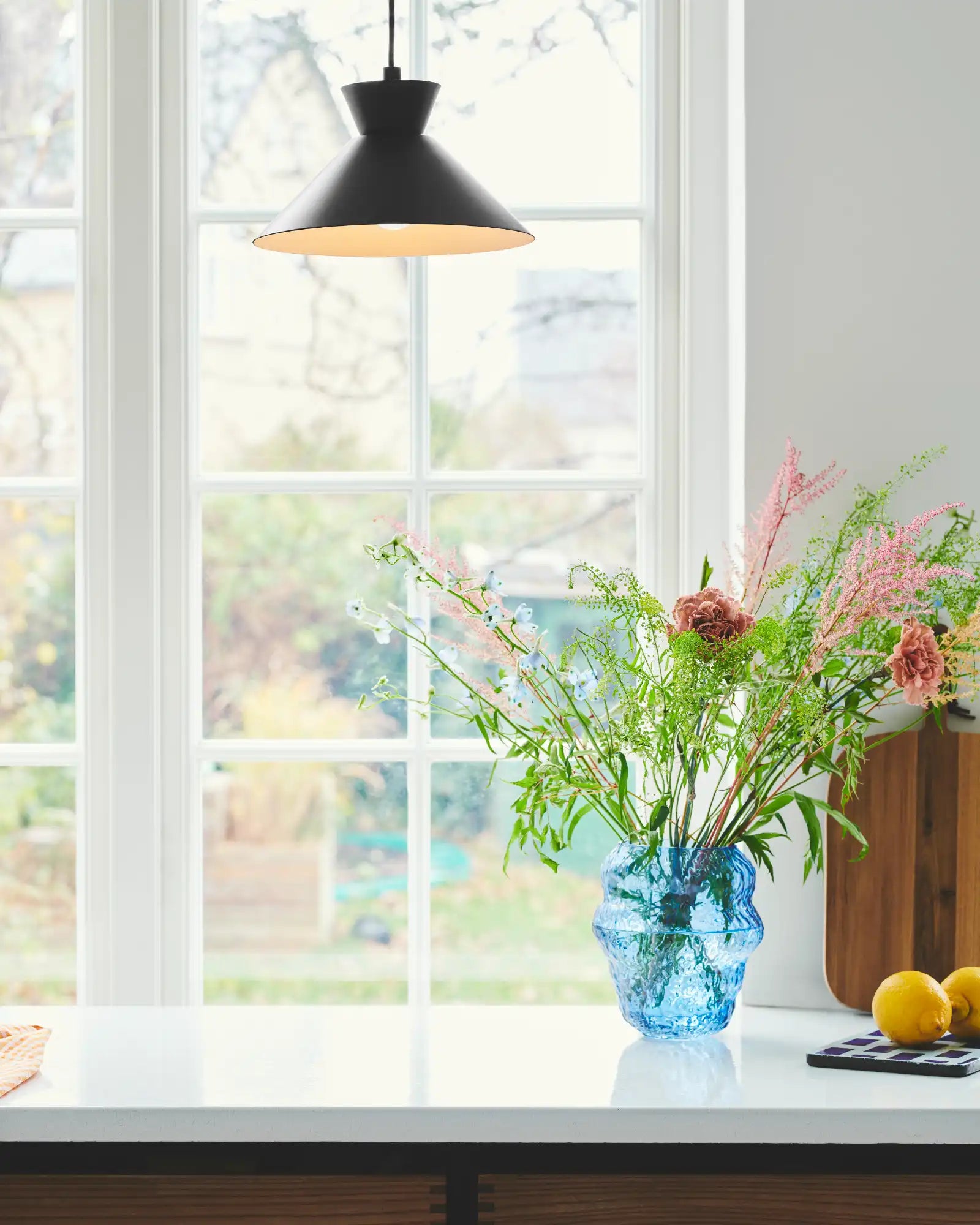 Dial Mini Pendant Light in Black by Nordlux Lighting | Nook Collections