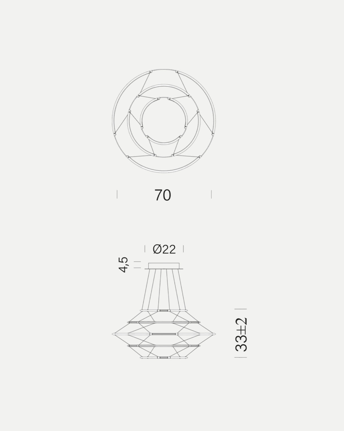Drop 5 Pendant Light