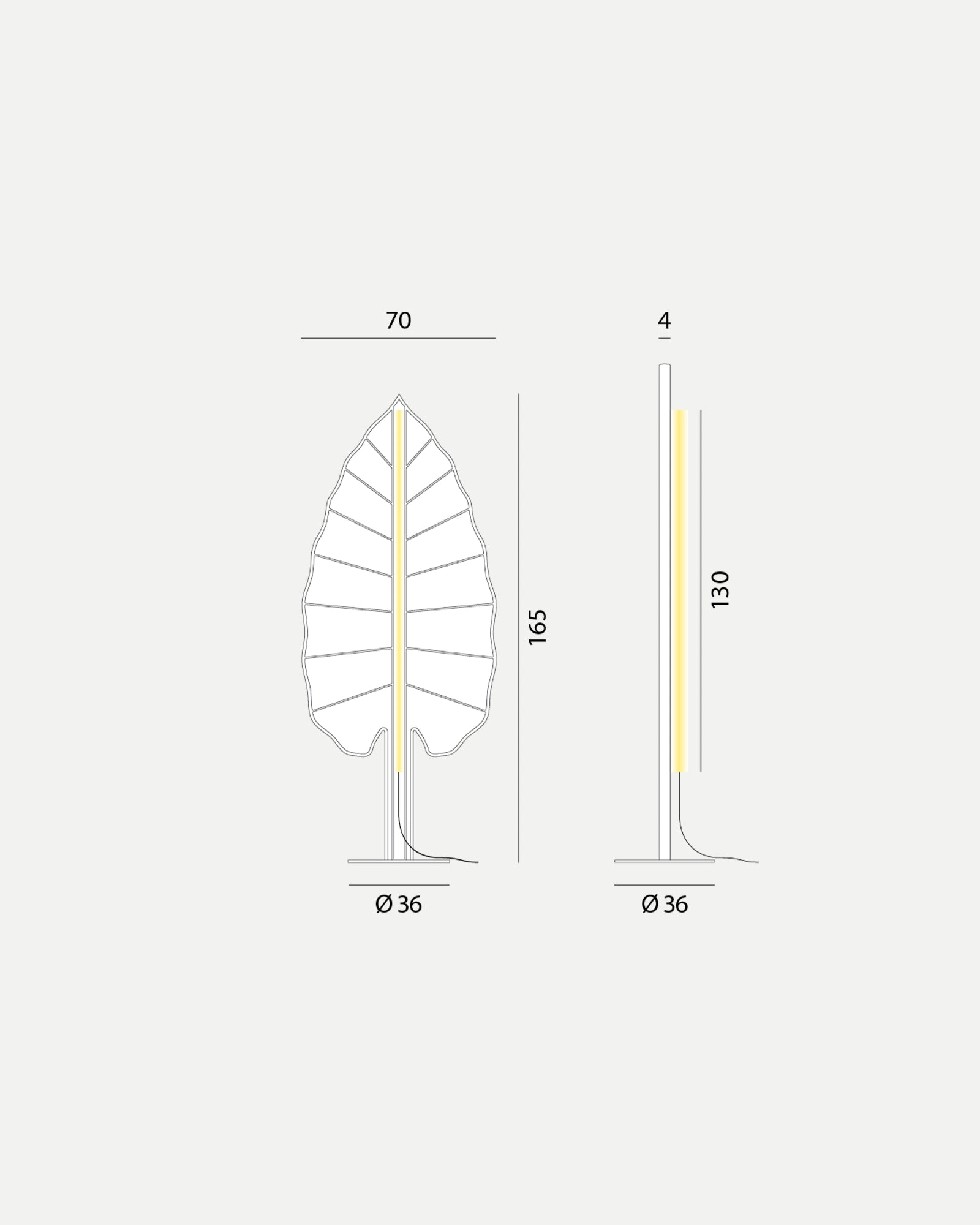 Eden Acoustic Floor Lamp