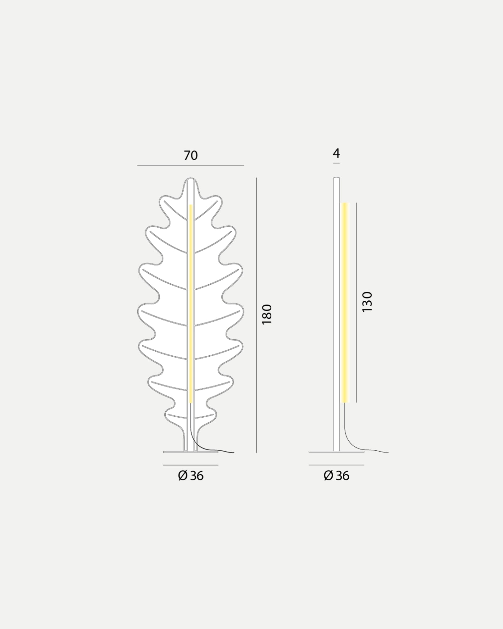 Eden Acoustic Floor Lamp