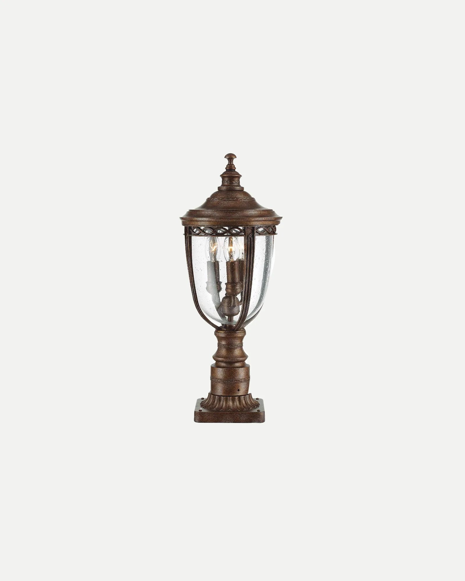 English Bridle Pedestal Light