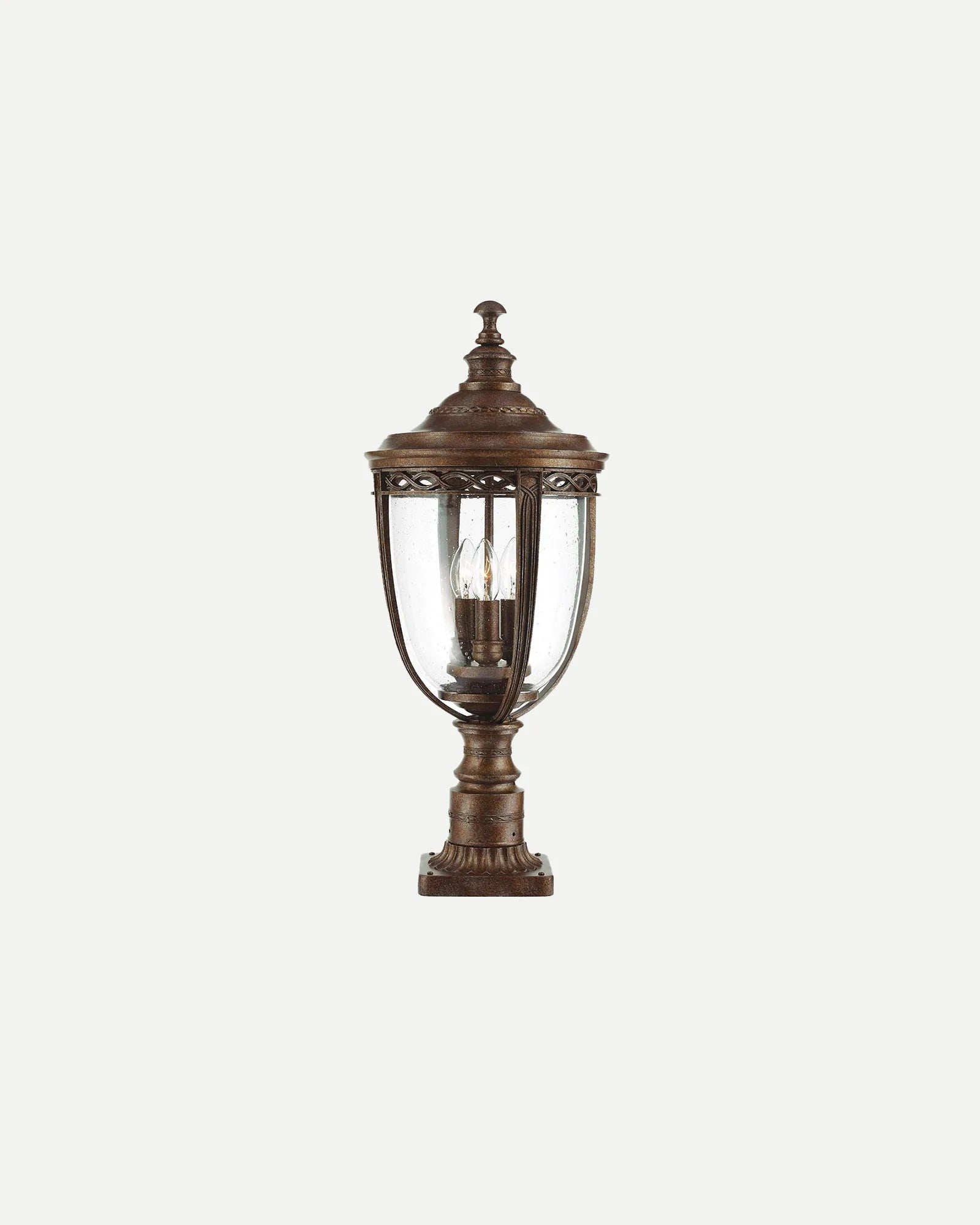 English Bridle Pedestal Light