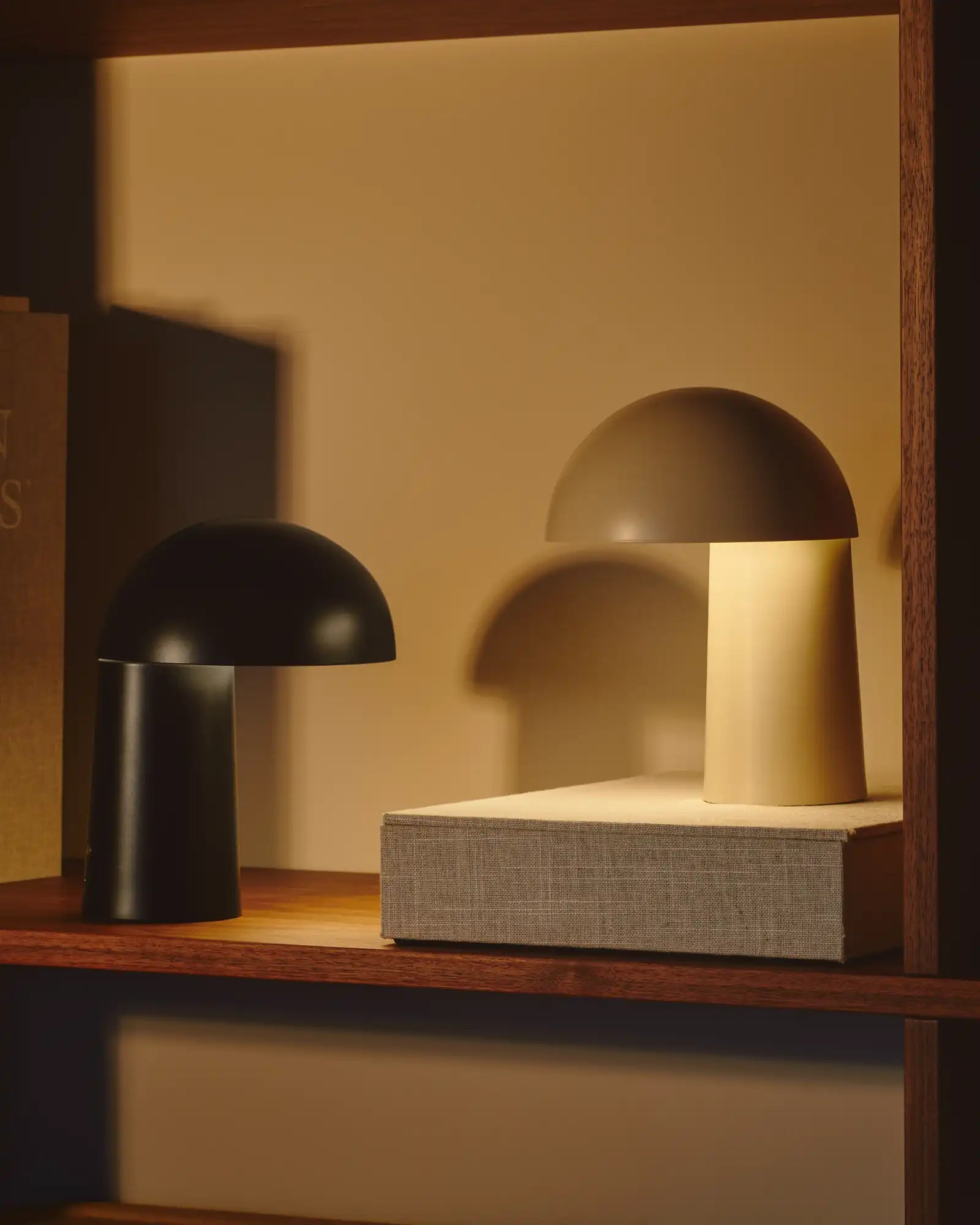 Faye Table Lamp by Nordlux Lighting featured within a contemporary study room | Nook Collections