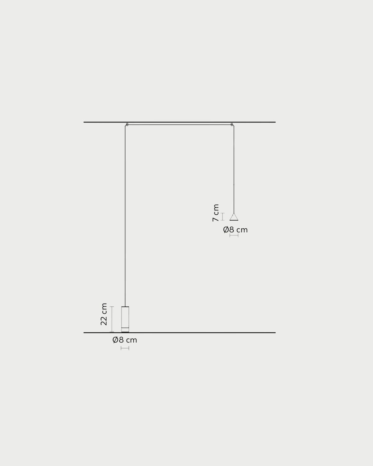 Filomena Hanging Floor Lamp