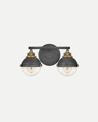 Fletcher 2lt Wall Light