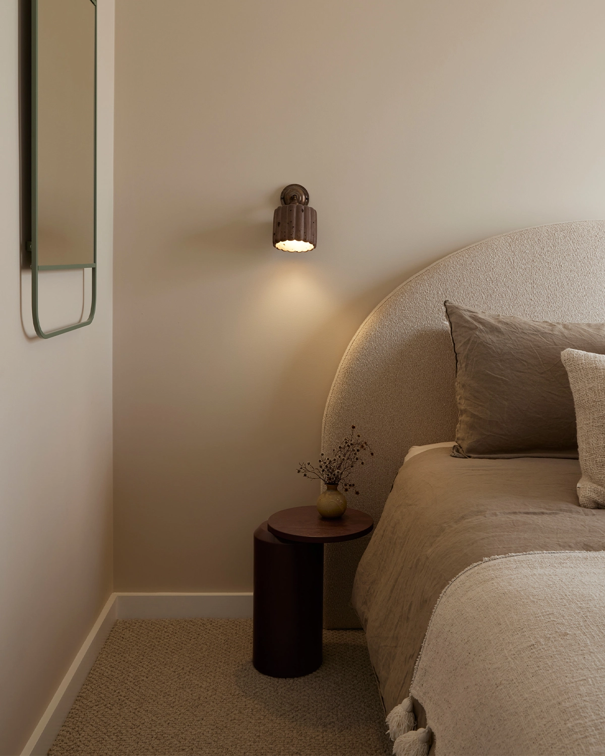 Fluted Knuckle Wall Light