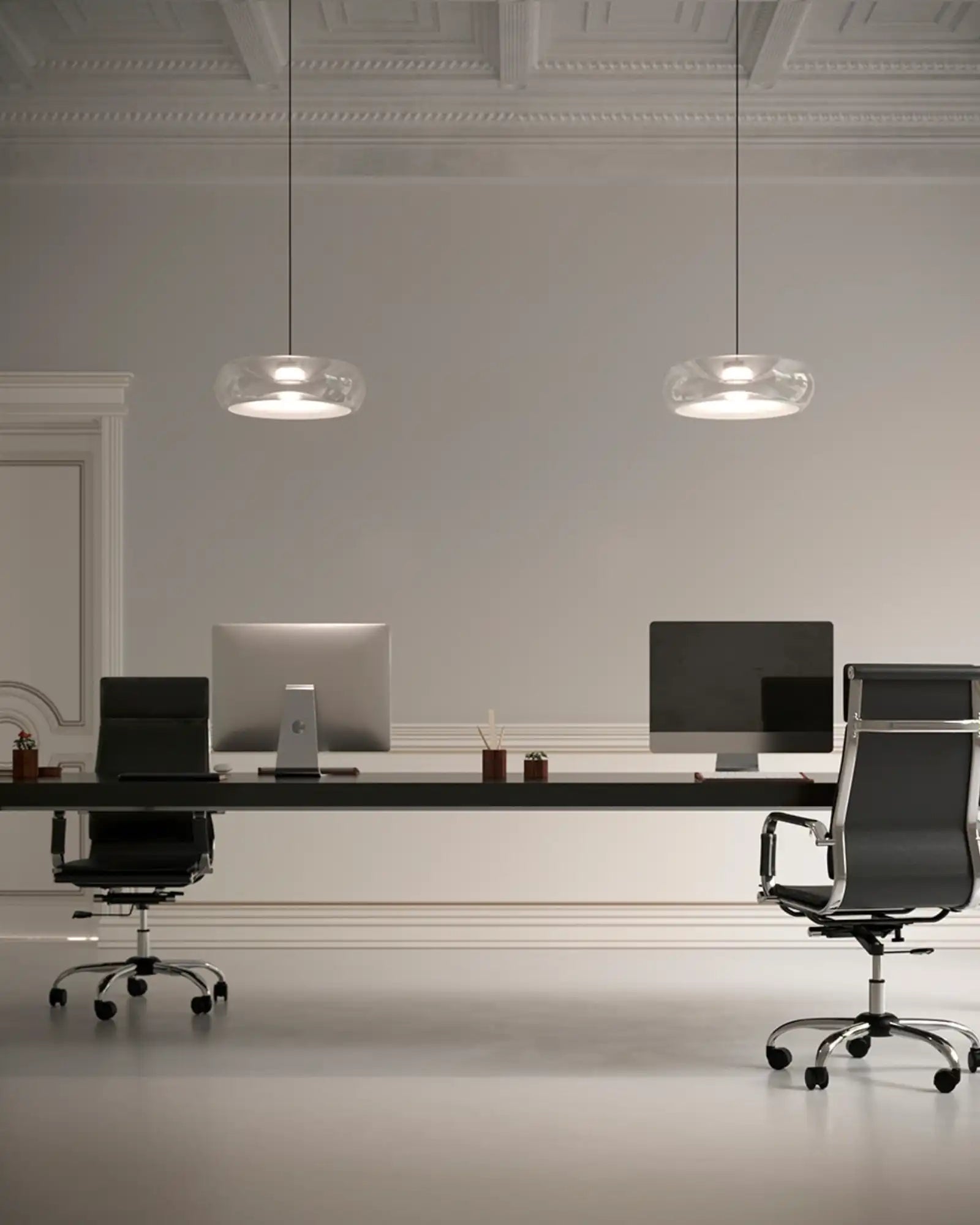 Fold Pendant Light by Cangini & Tucci featured within a contemporary office | Nook Collections