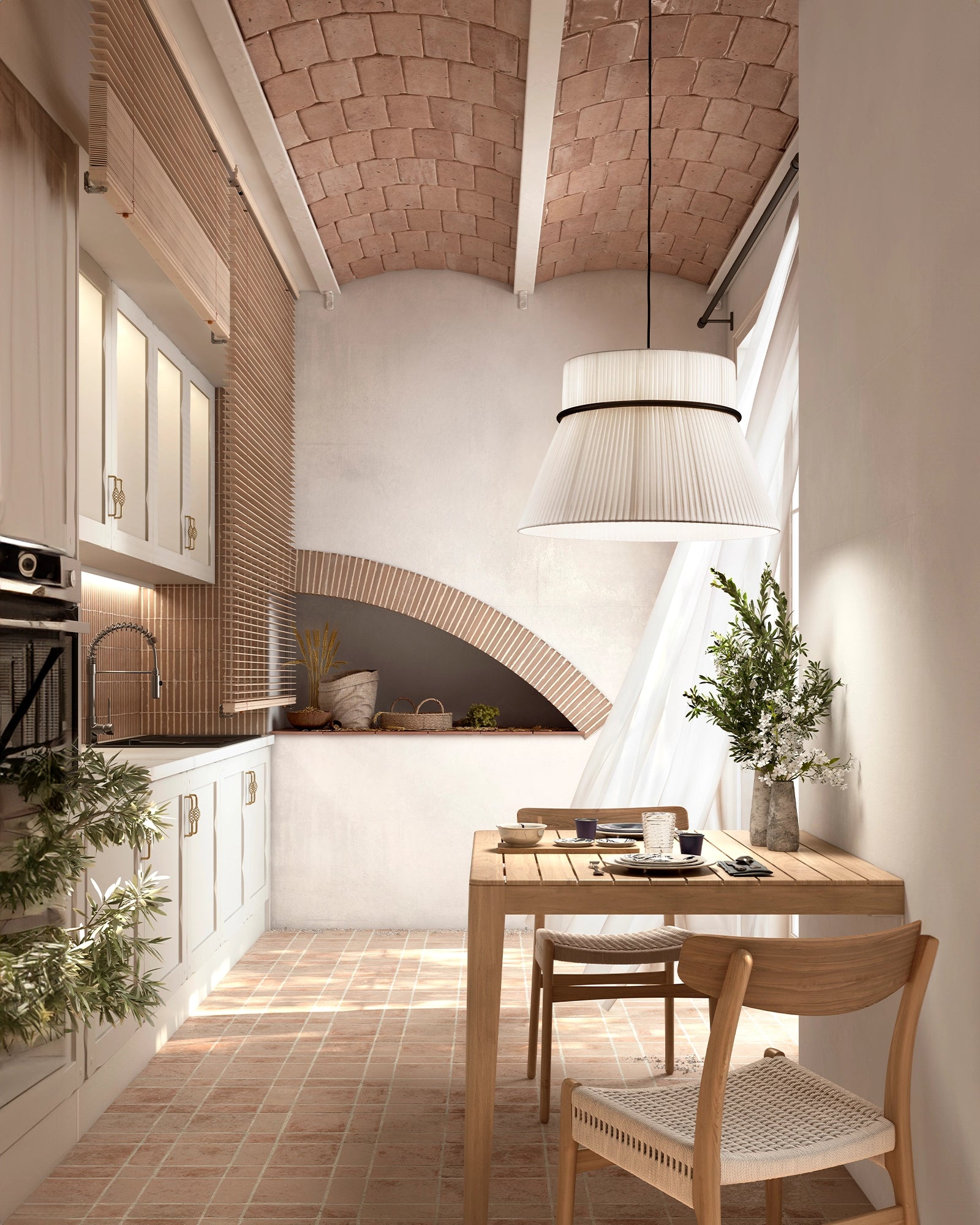 Folie Short Pendant Light