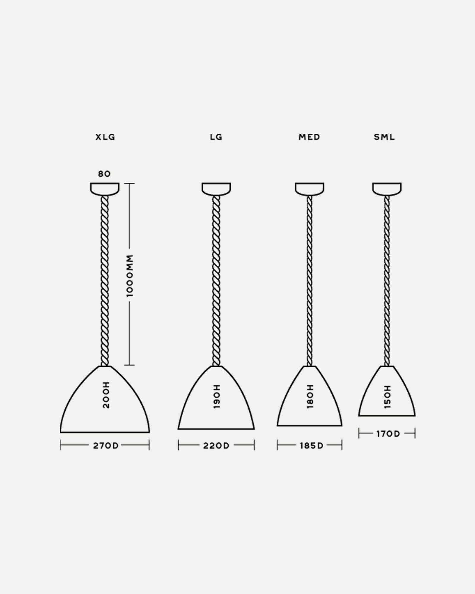 Fossil Coral Cone Pendant Light