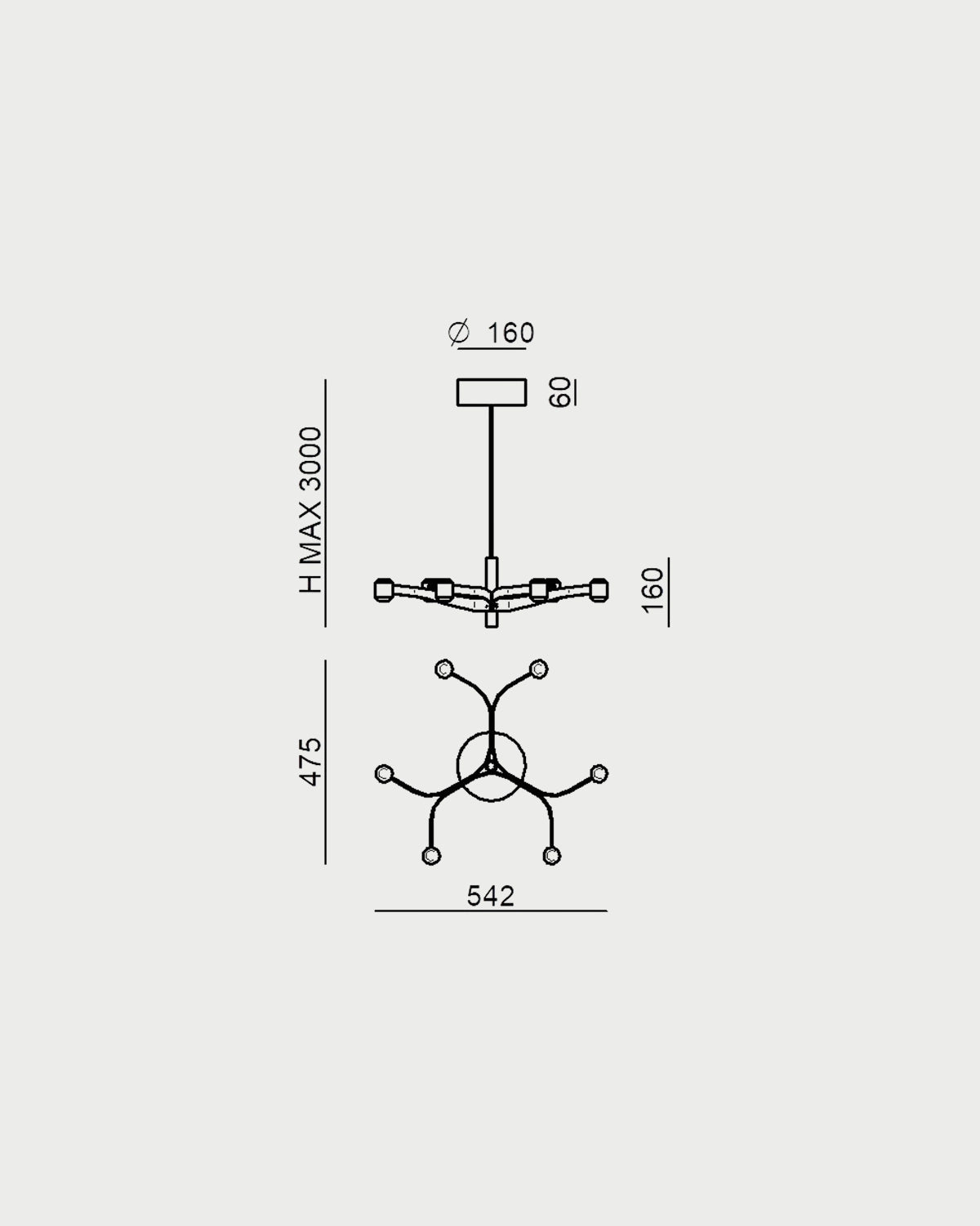 Fronda Pendant Light