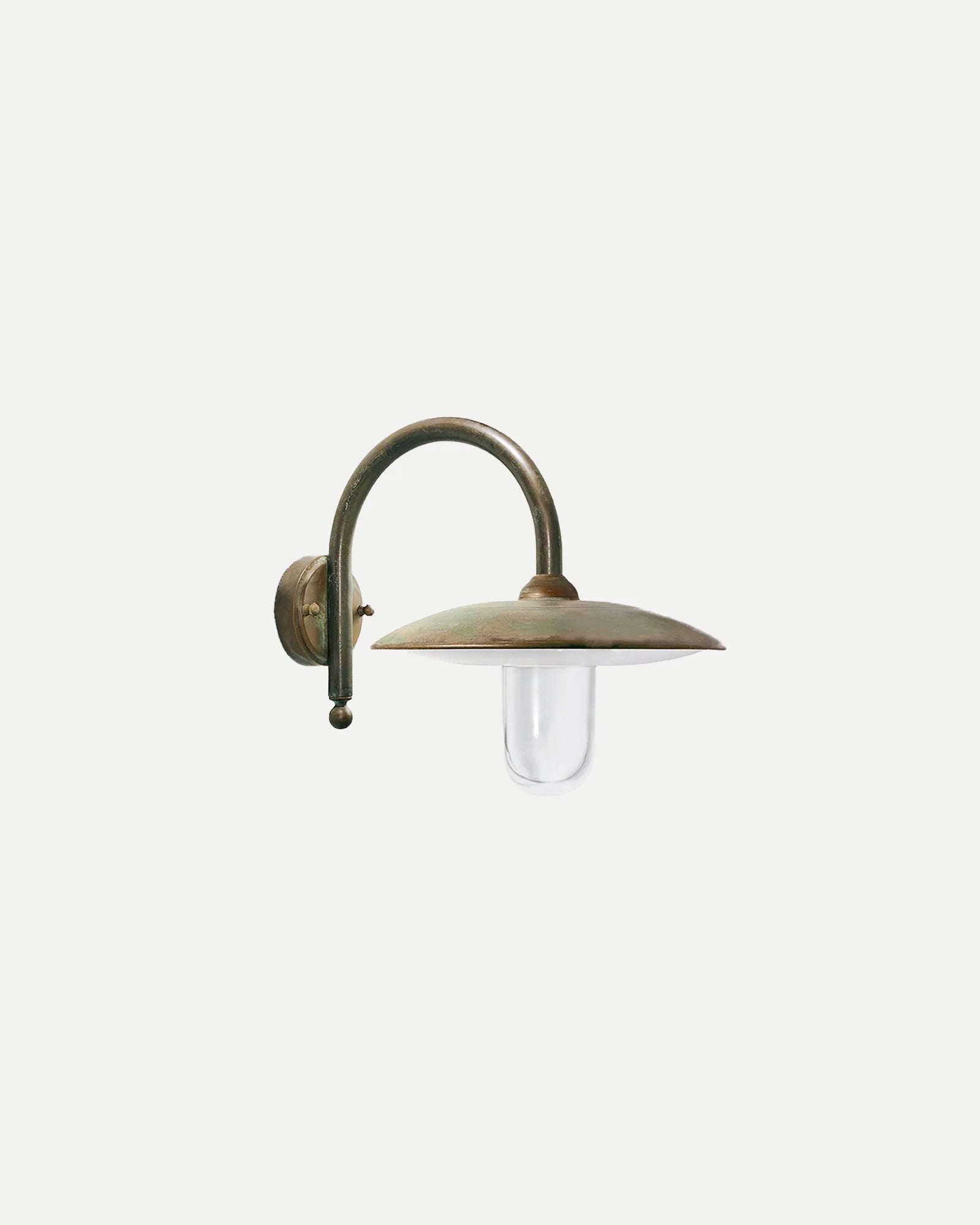 Golfo Curve Outdoor Wall Light by Moretti Luce at Nook Collections