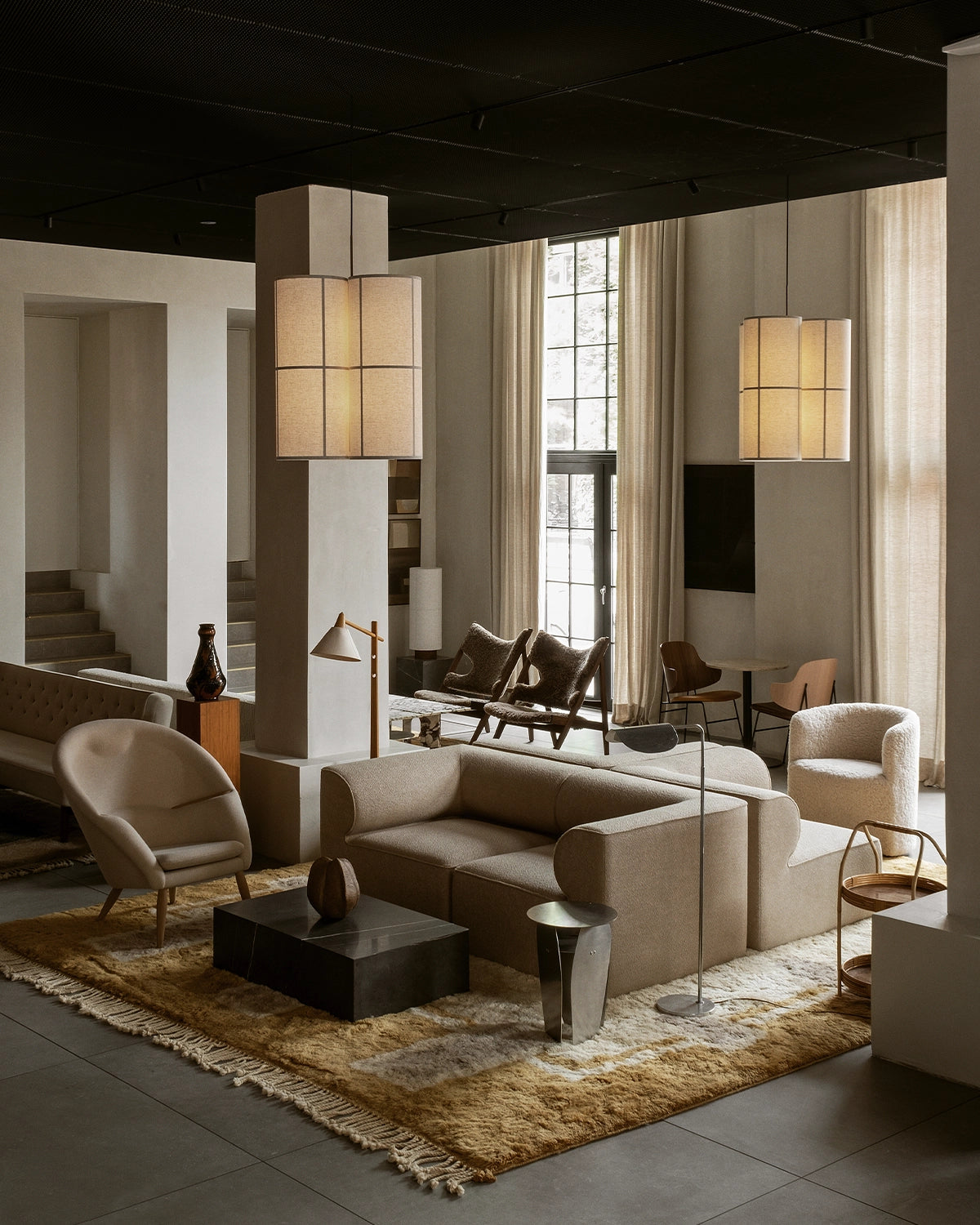 Hashira Cluster Pendant Light