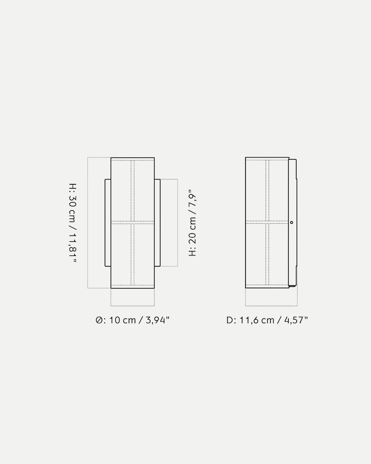 Hashira Wall Light