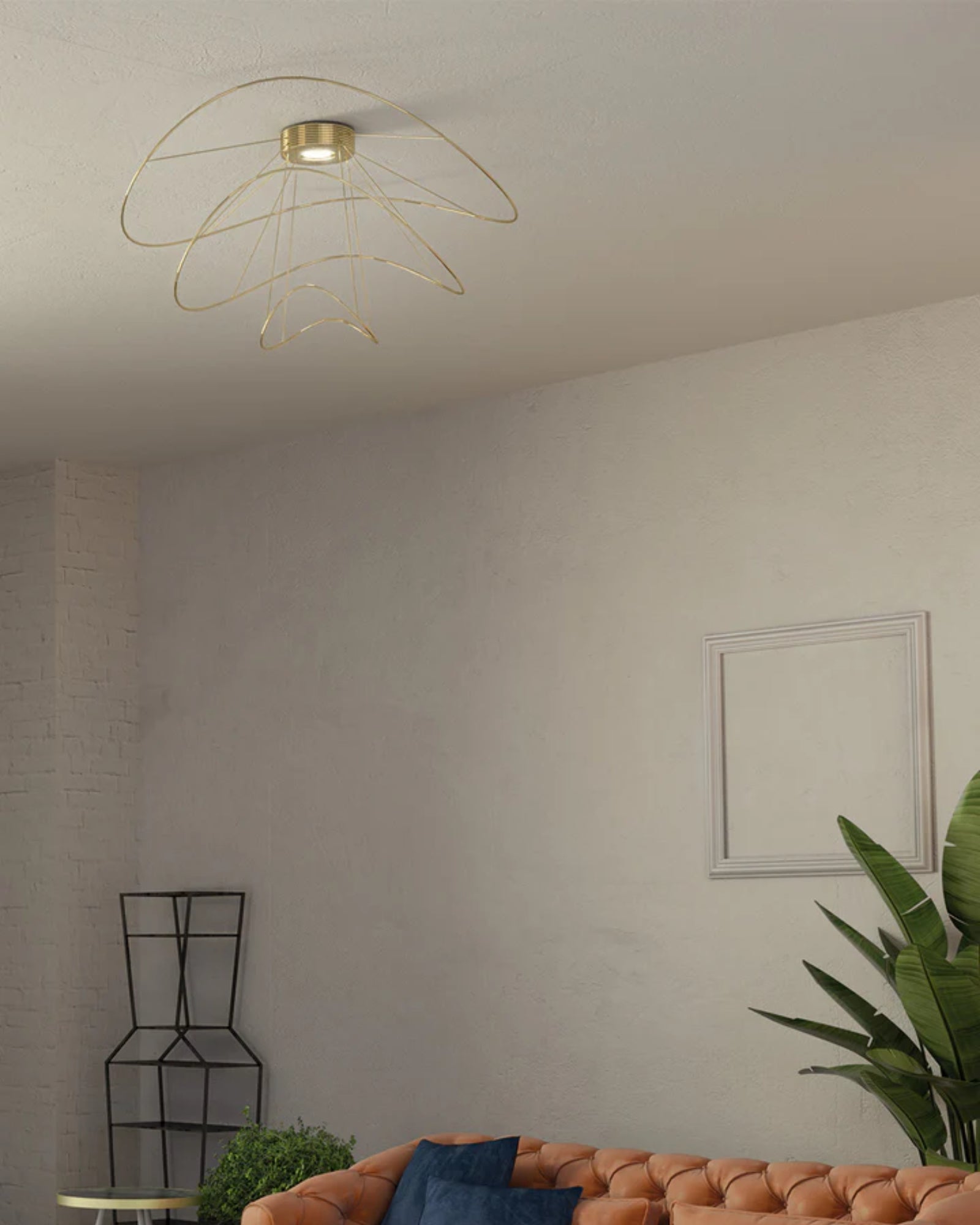 Hoops Ceiling Light
