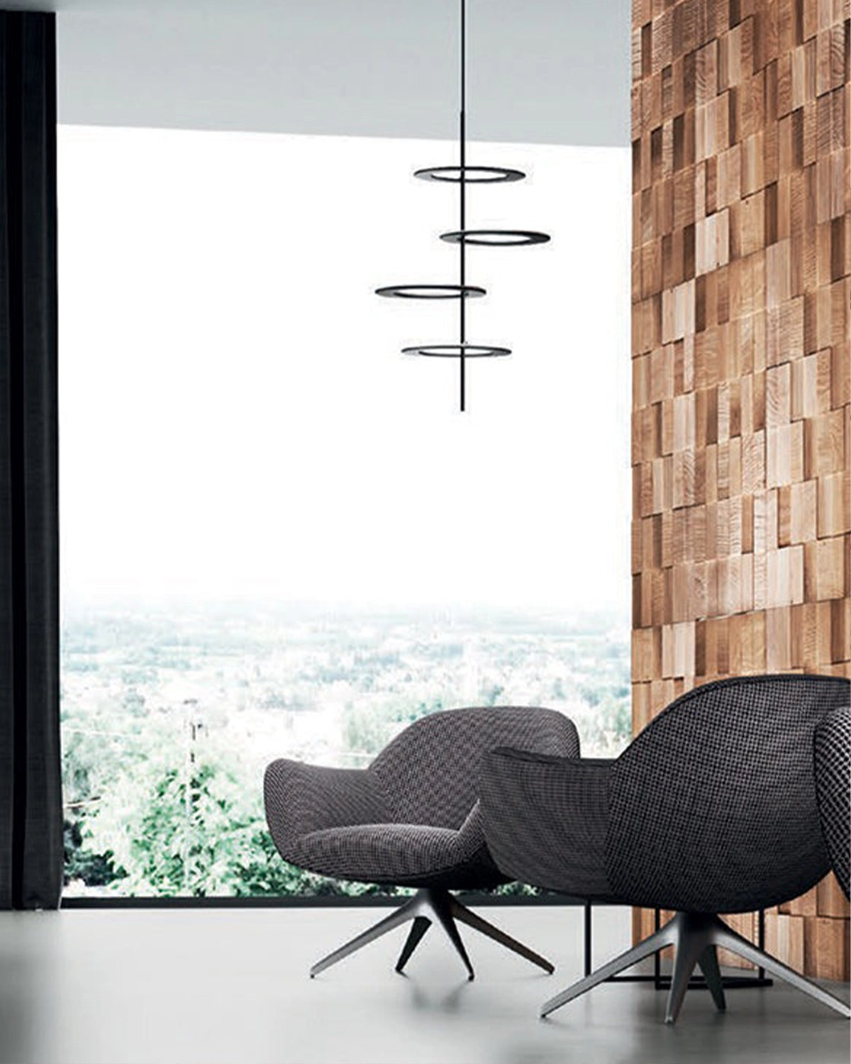Hula Hoop Pendant Light