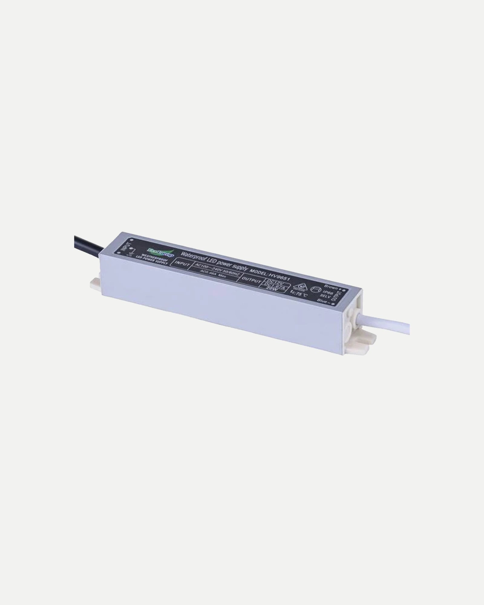 Outdoor LED Strip Driver (12V-20W)