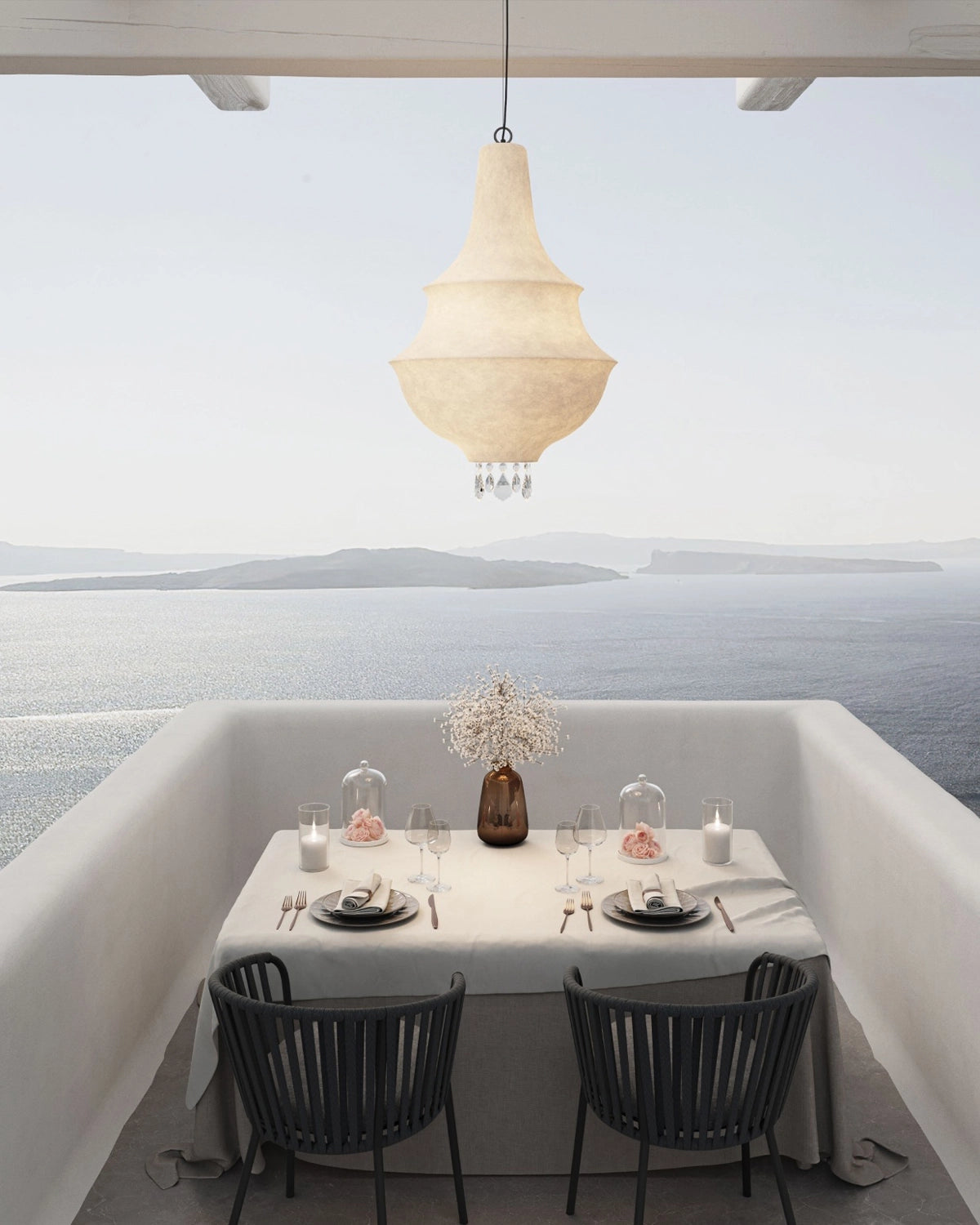 Lady D Outdoor Pendant Light