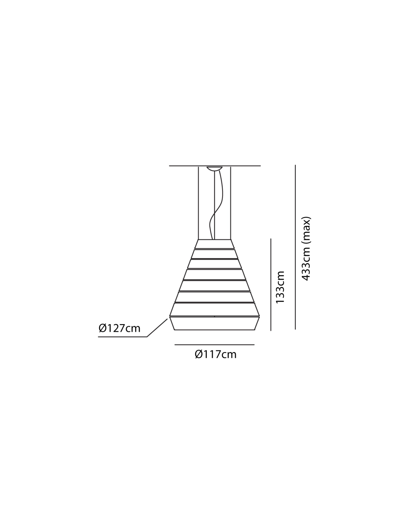 Layers Acoustic Pendant Light