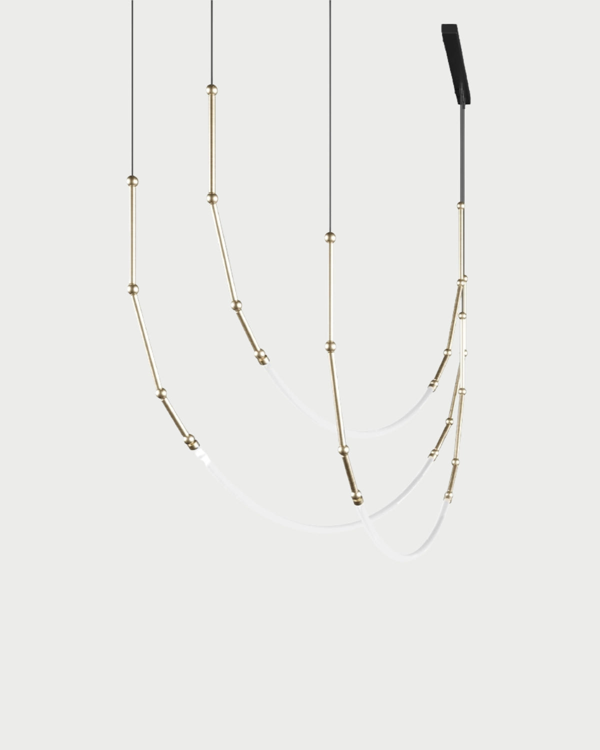 Leda 3lt Curve Pendant Light