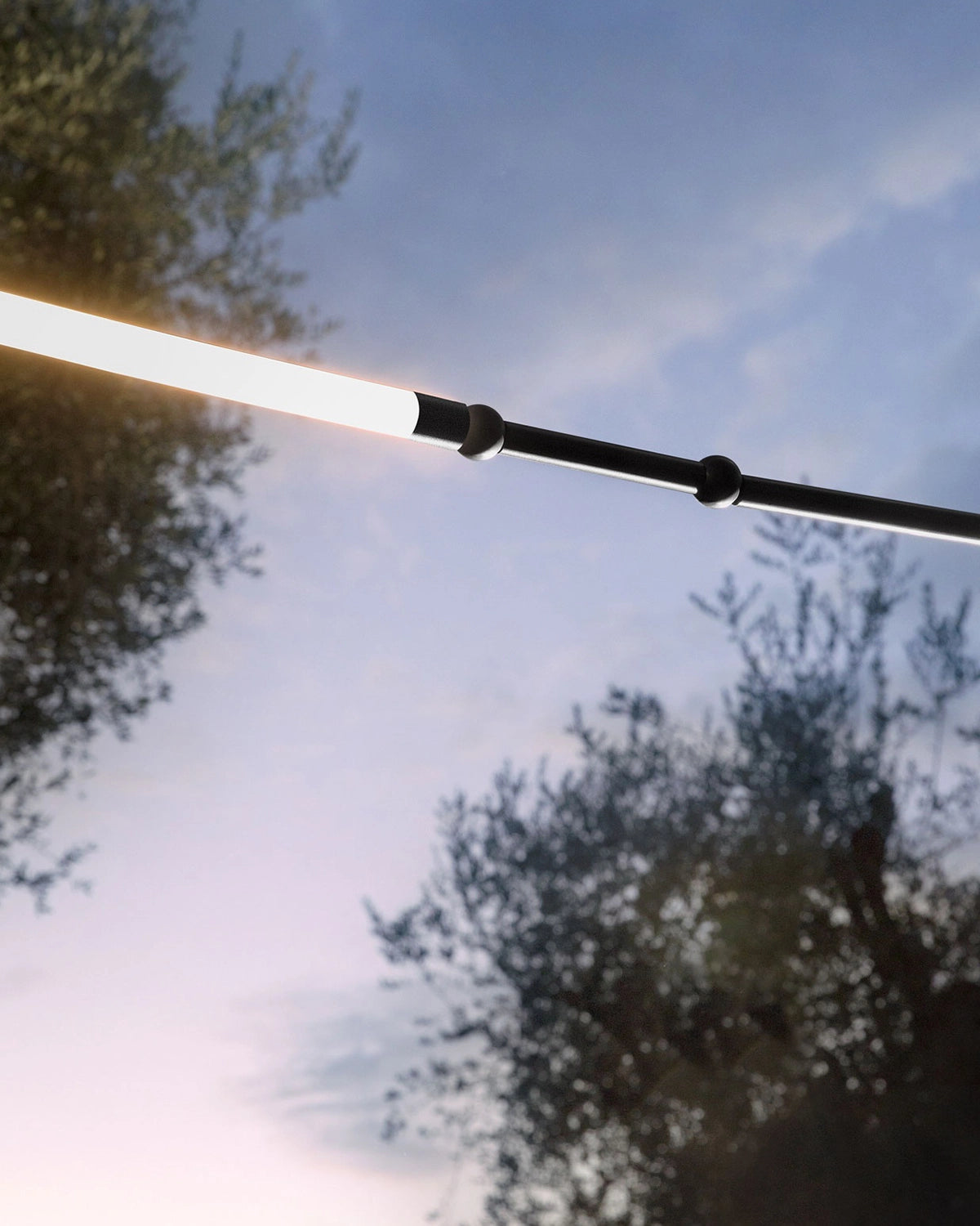 Leda Outdoor Curve Pendant Light