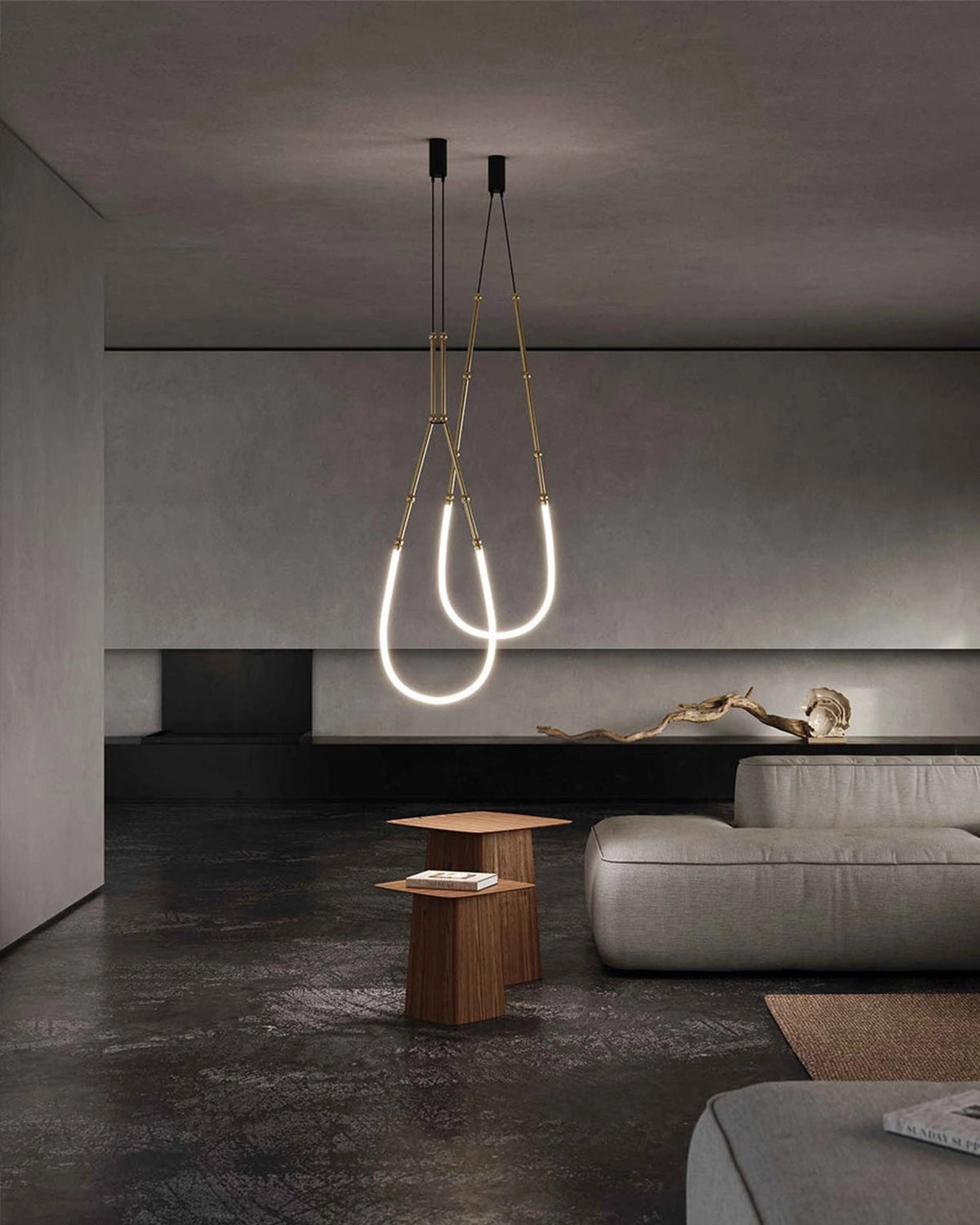 Leda Drop Pendant Light