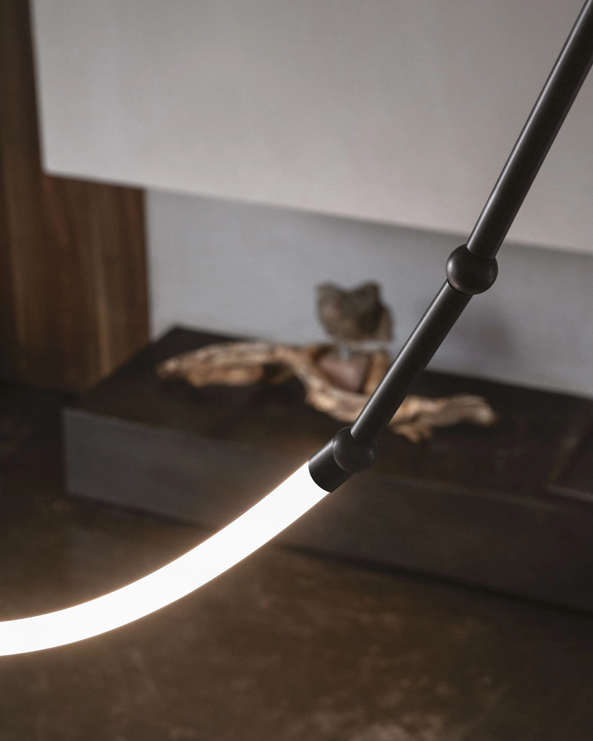 Leda Curve Pendant Light