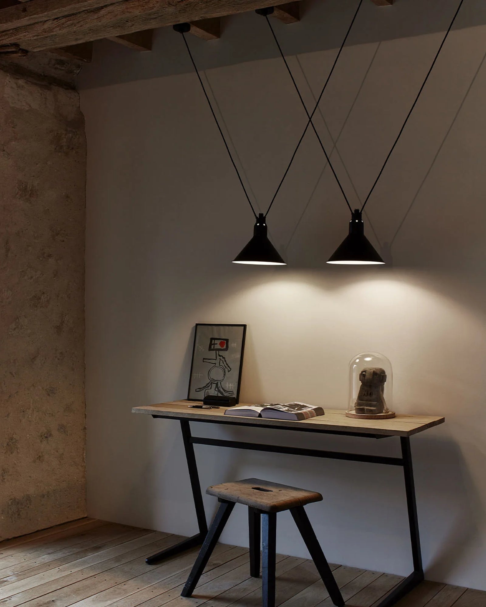 Les Acrobates de Gras Dual Pendant Light