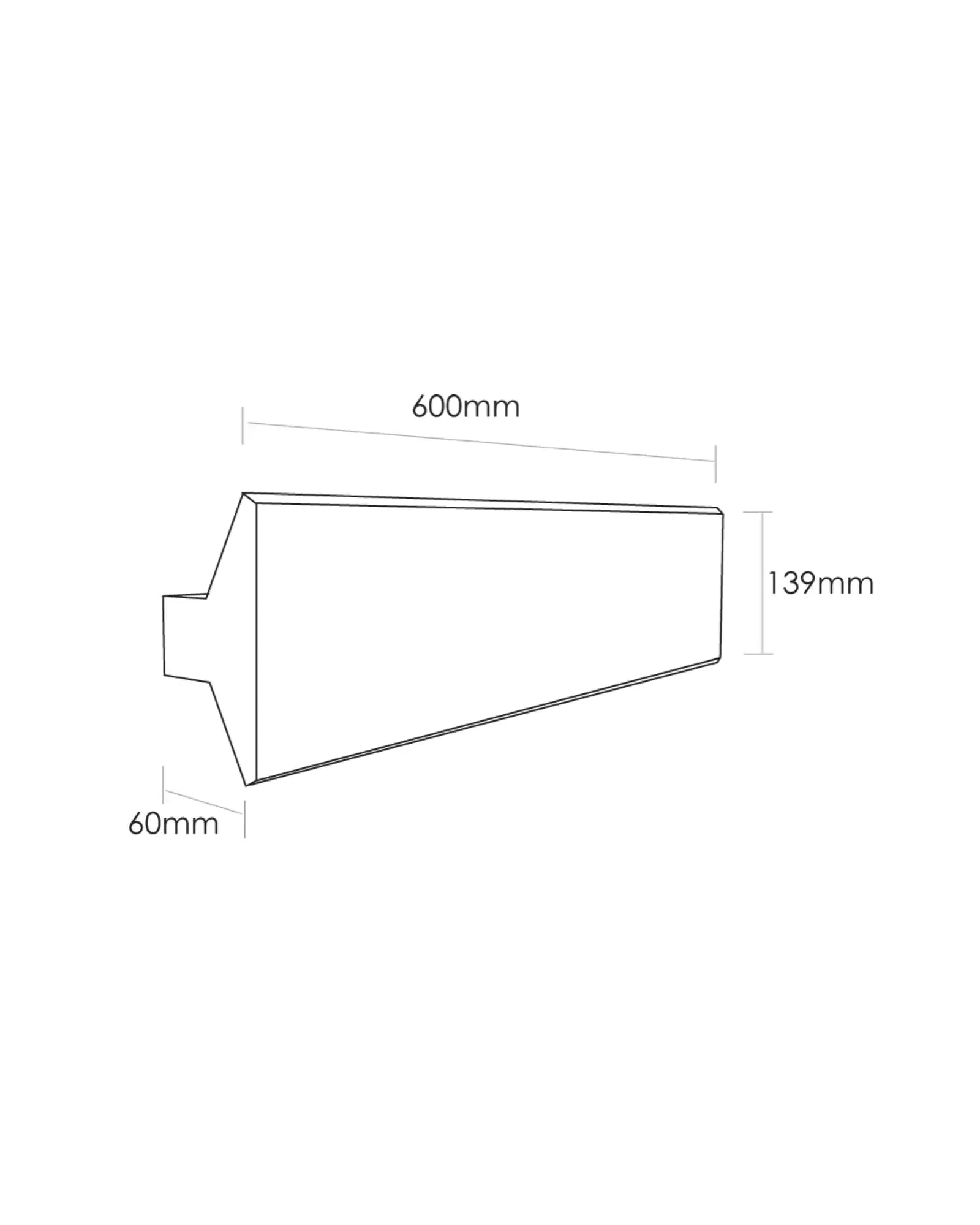 Long 60 Wall Light