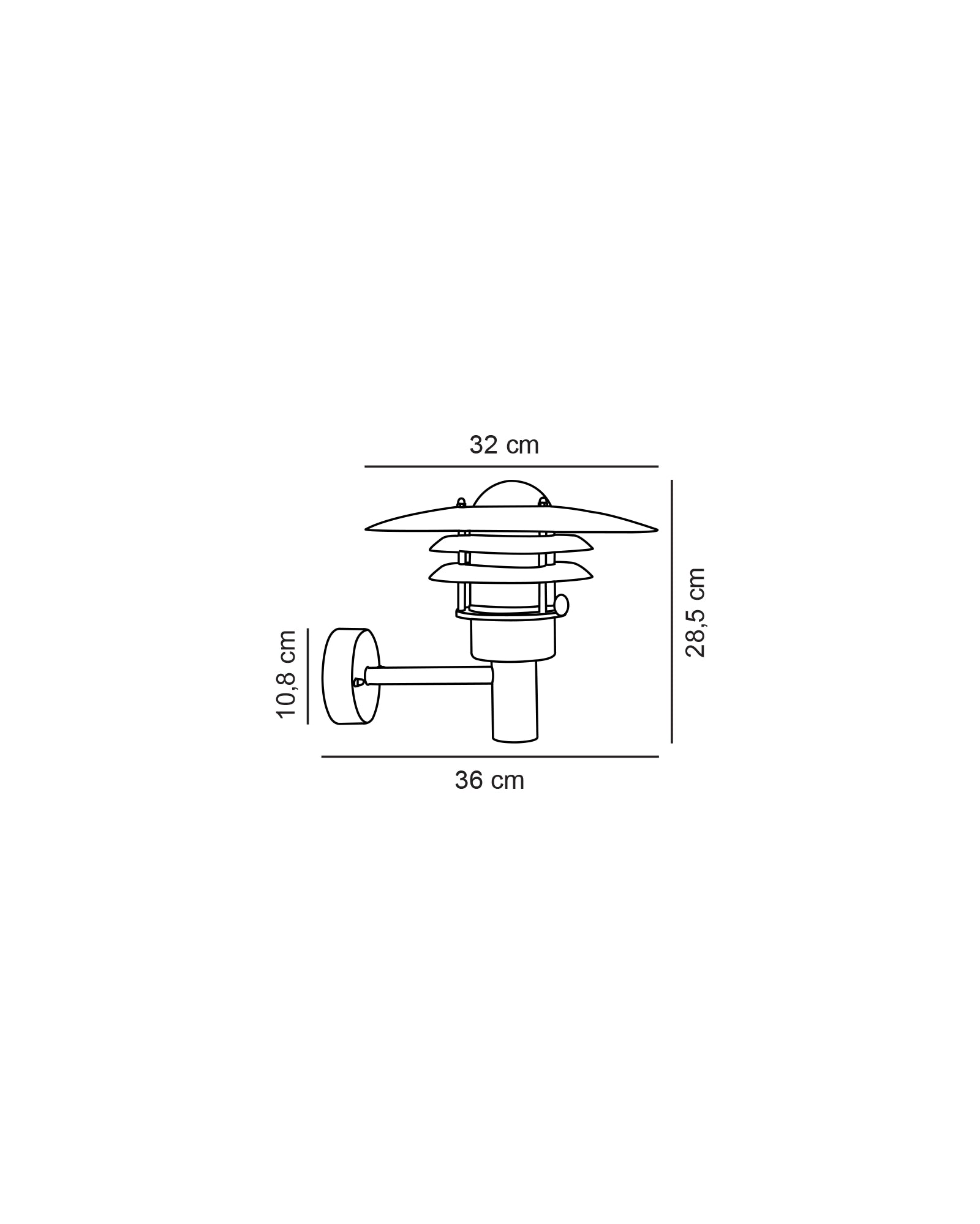 Lonstrup Wall light