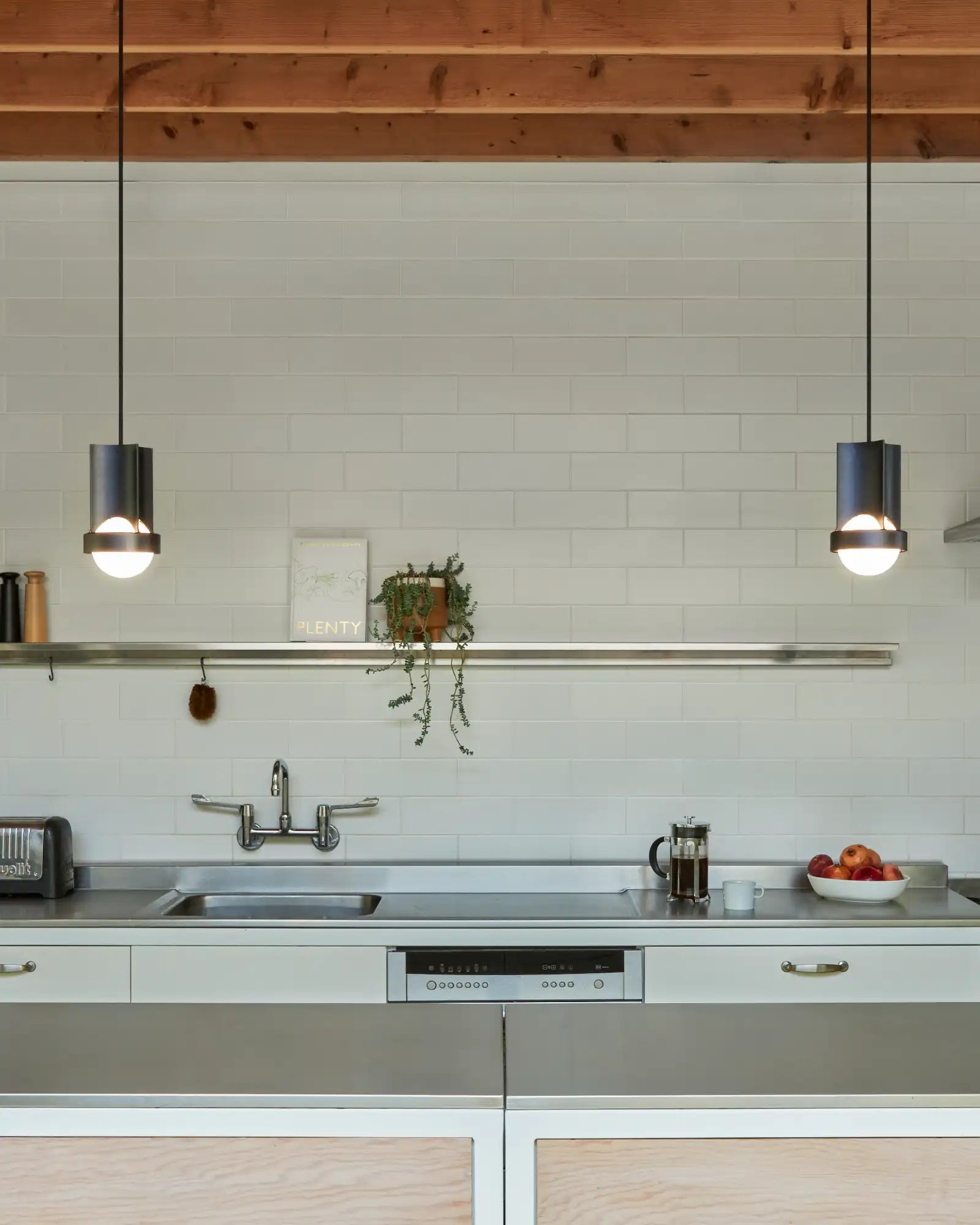 Loop Single Pendant Light by Tala featured within a contemporary kitchen | Nook Collections